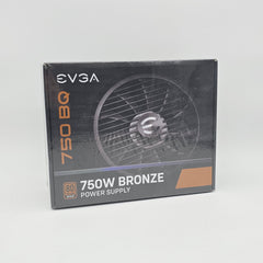 EVGA 750 BQ 750W 80+ Bronze Semi Modular PSU Power Supply for Gaming PC