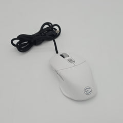 EVGA X12 Gaming Mouse, 8k, Wired, White, Customizable, Dual Sensor, 16,000 DPI, 5 Profiles, 8 Buttons