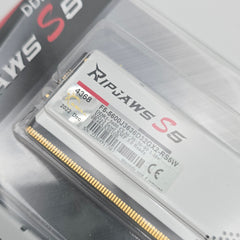G.Skill Ripjaws S5 White 64GB Desktop Gaming Memory DDR5, 5600MHz, CL36-36-36-89, 2x32GB