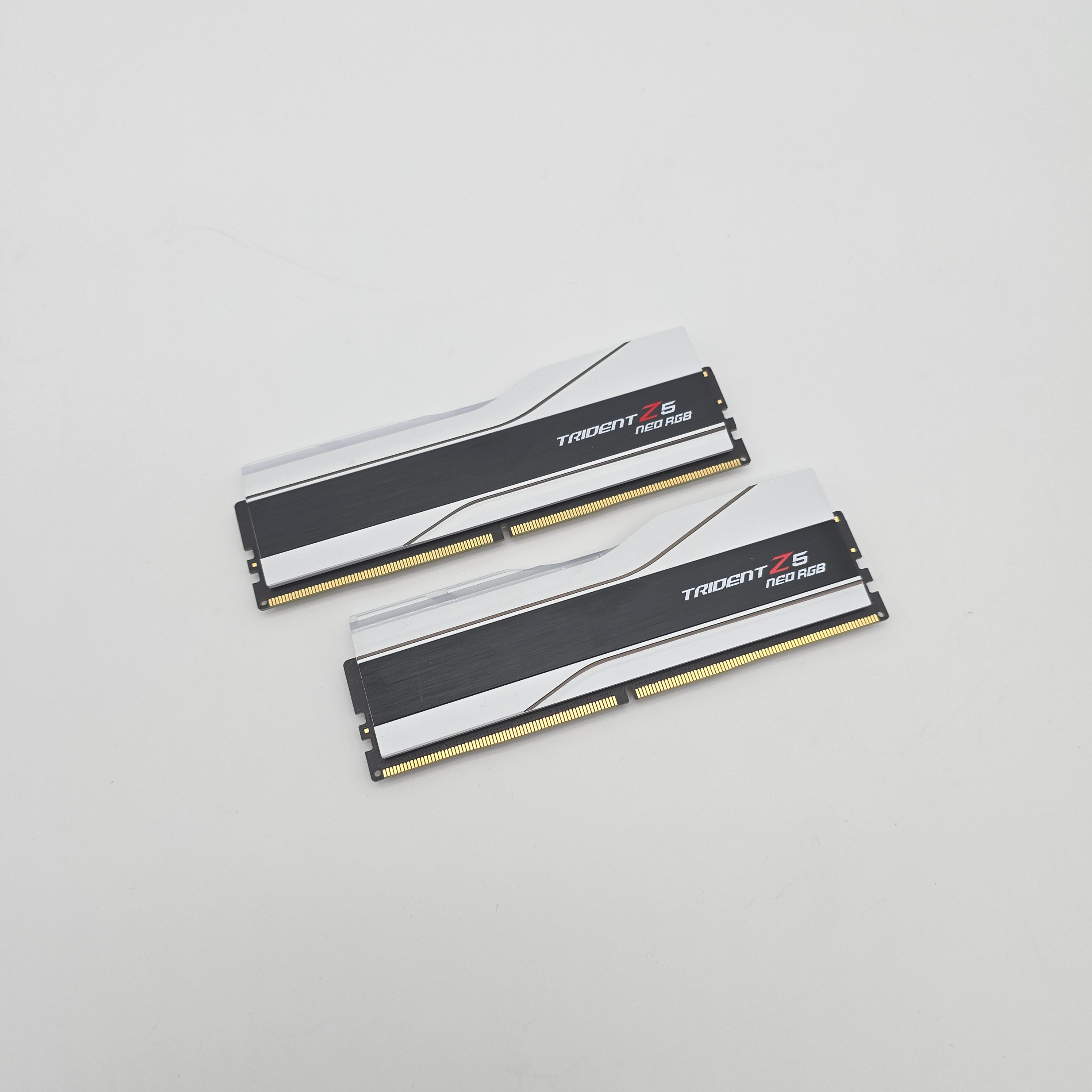 G.Skill TridentZ RGB White 32GB DDR5 RAM, 2x16GB, 6000MHz, CL30-36-36-96 Desktop Memory