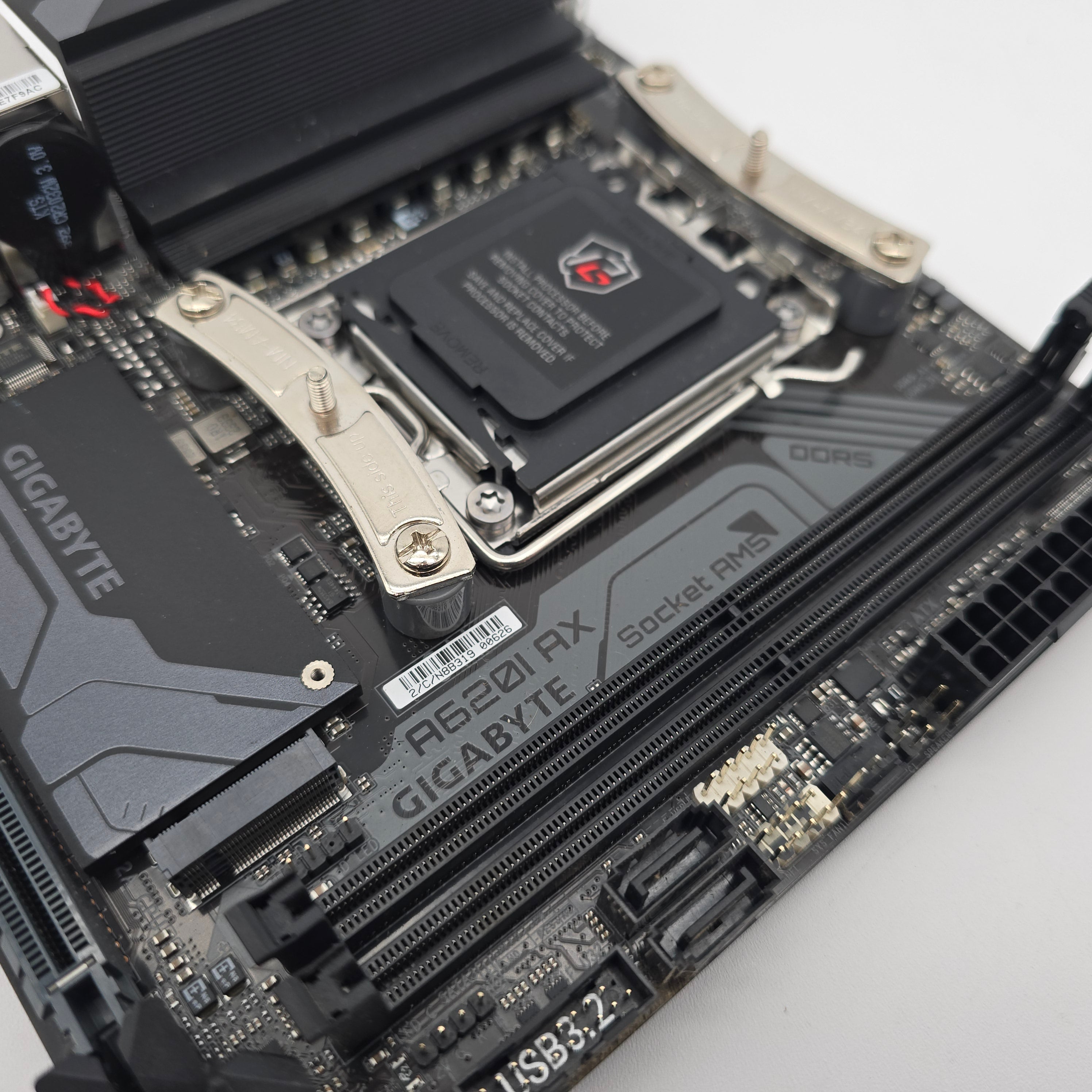 Gigabyte A620i AX Gaming Motherboard, Socket AM5 AMD DDR5 Mini-ITX