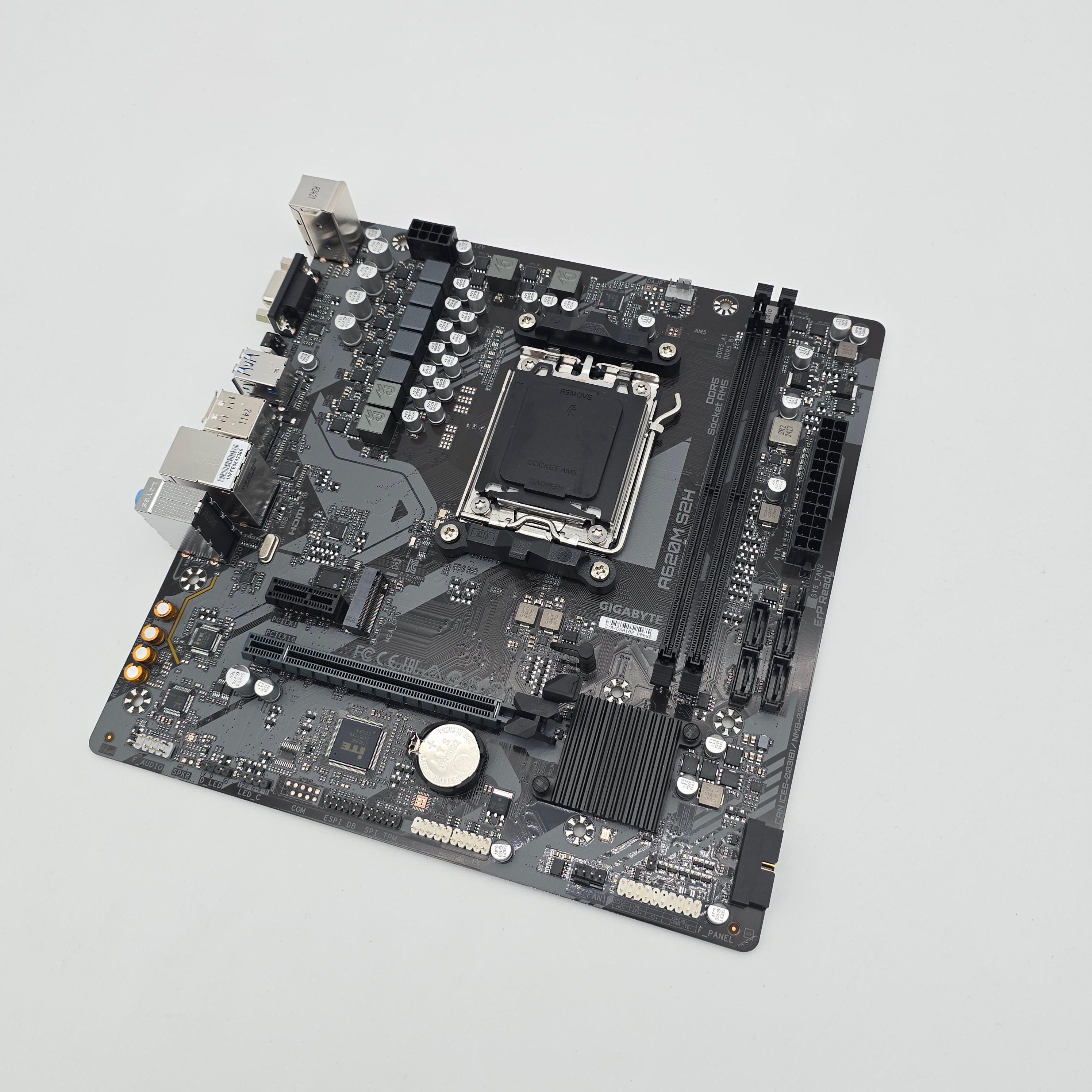 Gigabyte A620M S2H, Socket AM5, Micro-ATX Desktop Gaming Motherboard