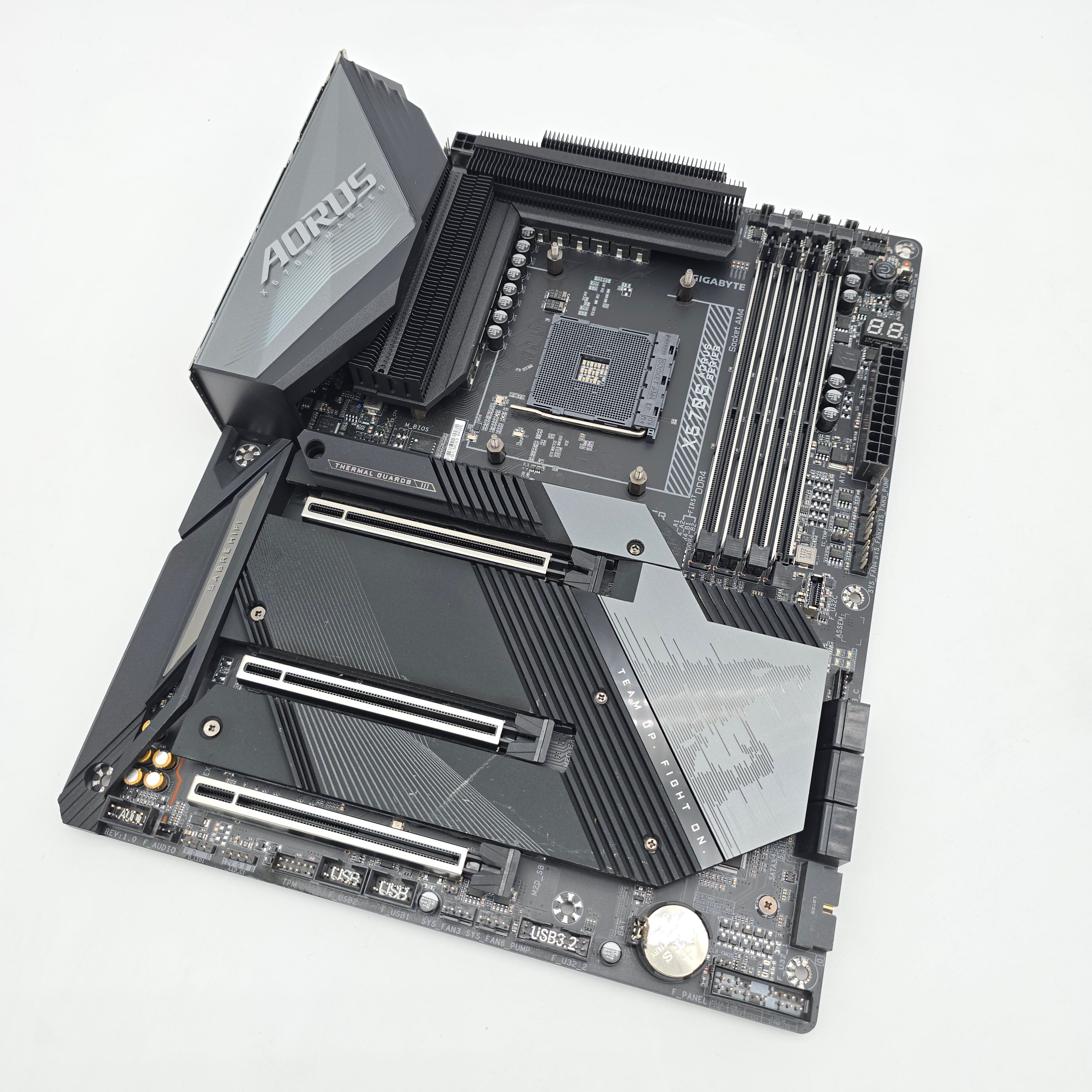 Gigabyte Aorus X570S Master, Socket AM4, ATX Desktop Gaming Motherboard