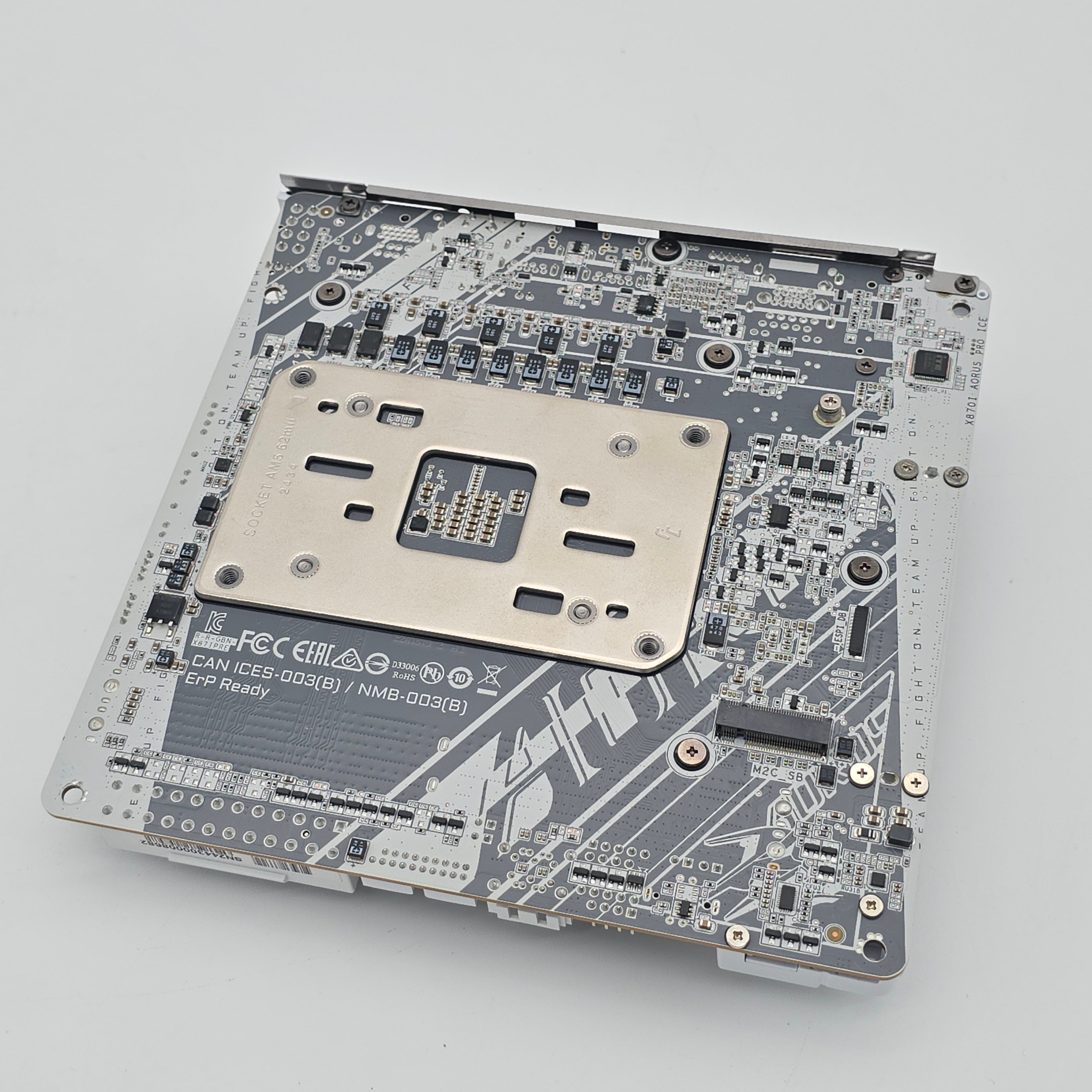 Gigabyte Aorus X870I Aorus Pro Ice, AMD Socket AM5, Mini-ITX Desktop Gaming Motherboard