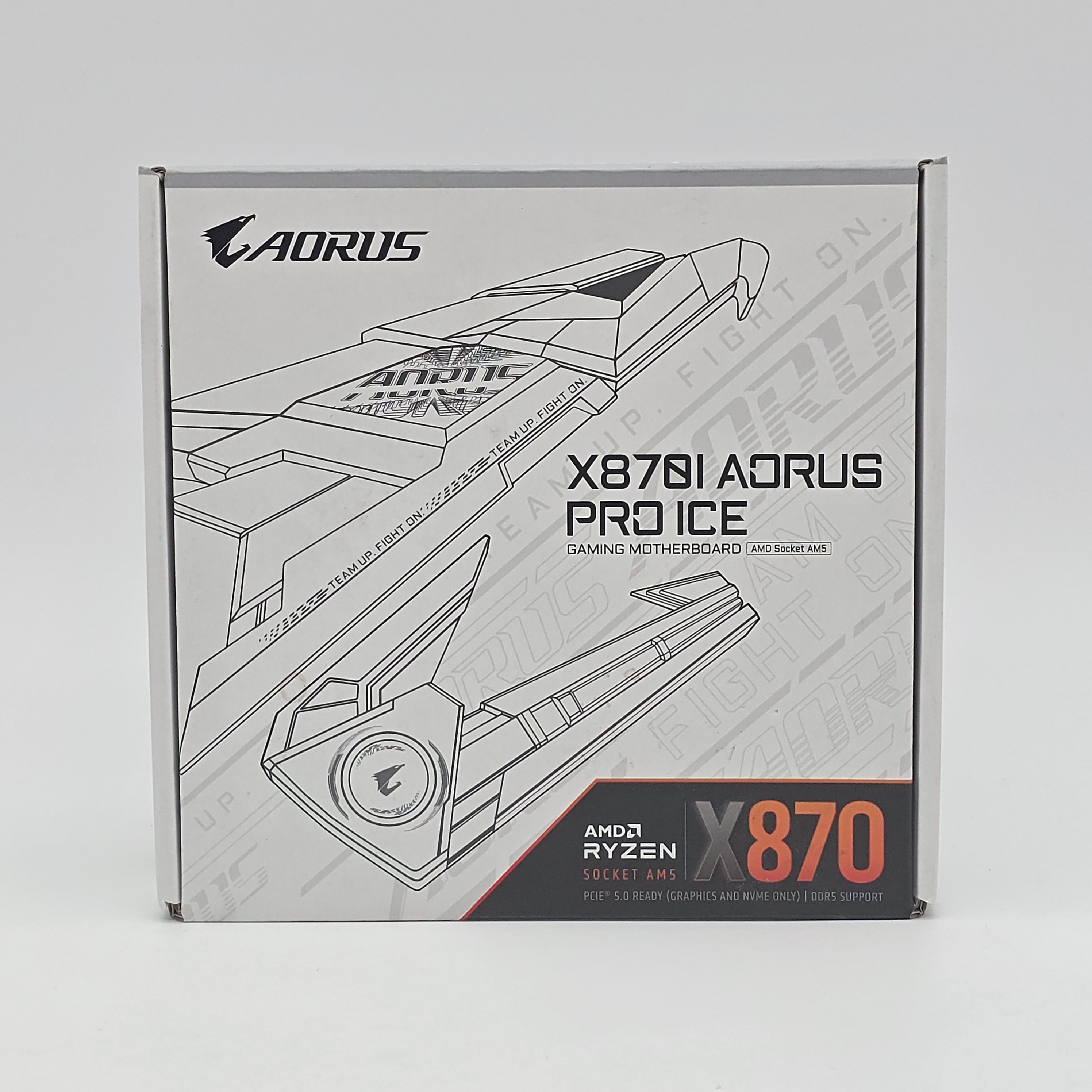Gigabyte Aorus X870I Aorus Pro Ice, AMD Socket AM5, Mini-ITX Desktop Gaming Motherboard