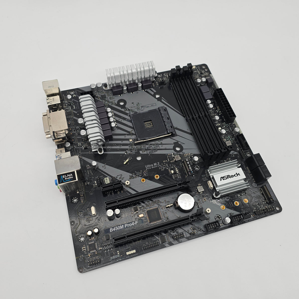 Gigabyte B450M Pro4-F Gaming Motherboard, Socket AM4 AMD Ryzen