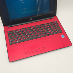 HP 15.6" Touchscreen Laptop, Intel Pentium Silver N5000, 4GB RAM, CD Disk Drive, Red Laptop