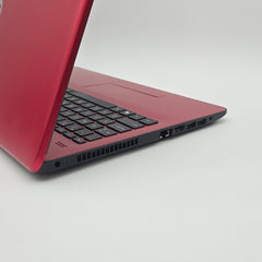 HP 15.6" Touchscreen Laptop, Intel Pentium Silver N5000, 4GB RAM, CD Disk Drive, Red Laptop