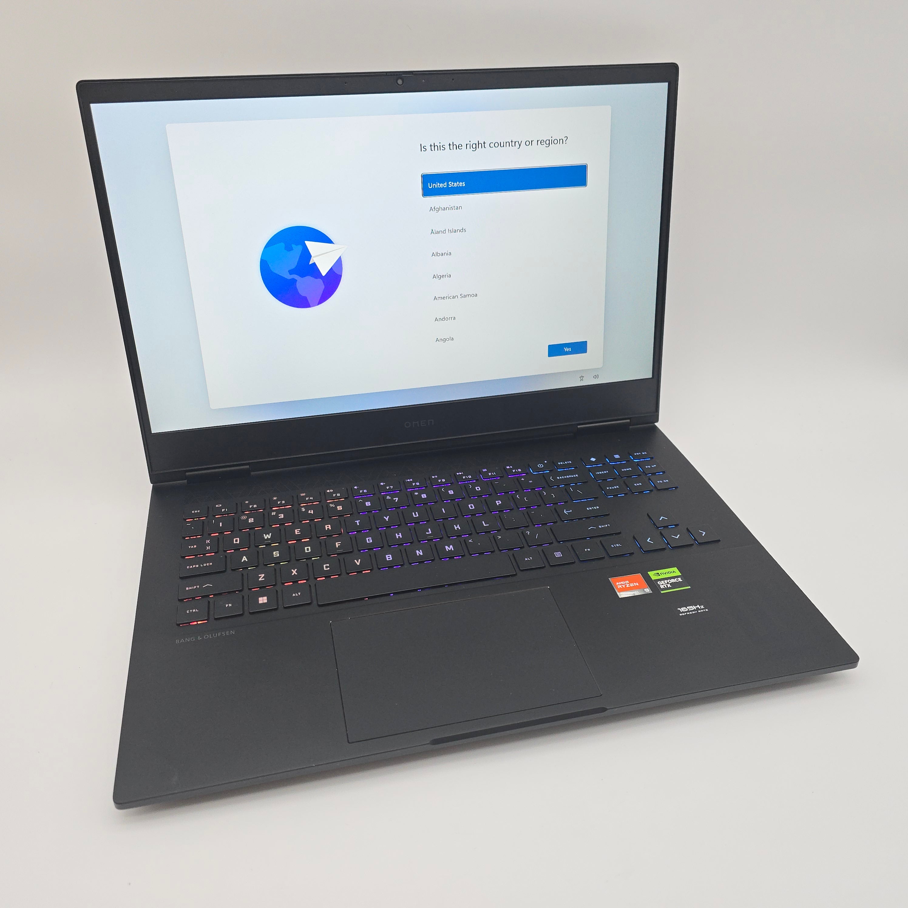 HP OMEN 16, RTX 4070, Ryzen 9 7940HS, 16GB DDR5, 16" 165Hz Screen, Gaming Laptop