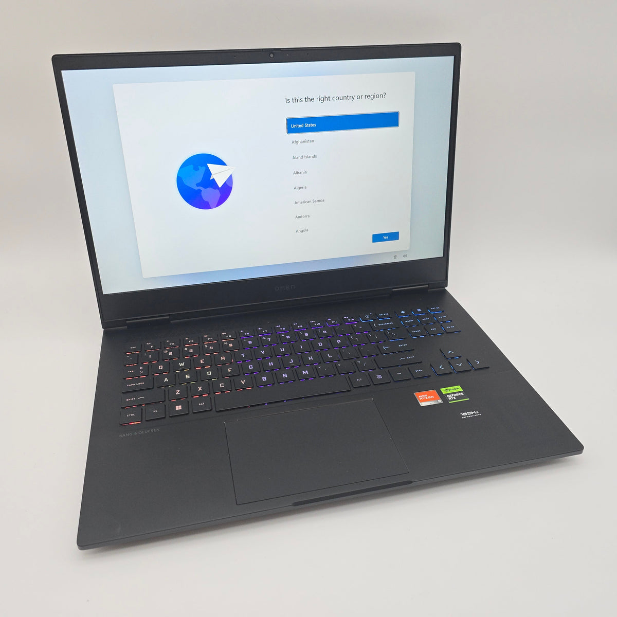 HP OMEN 16, RTX 4070, Ryzen 9 7940HS, 16GB DDR5, 16" 165Hz Screen, Gaming Laptop