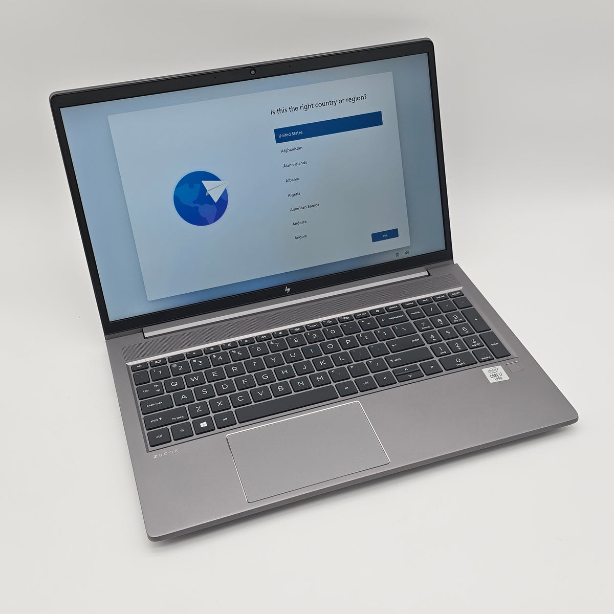 HP ZBook Power G7, Intel i7-10850H, NVIDIA T1000 Quadro, Professional Workstation Laptop