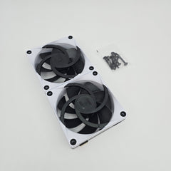 Hyte Thicc FP12 Fans for Q60 Thicc AIO Liquid Cooler w/ Hardware, 2x120mm Fans