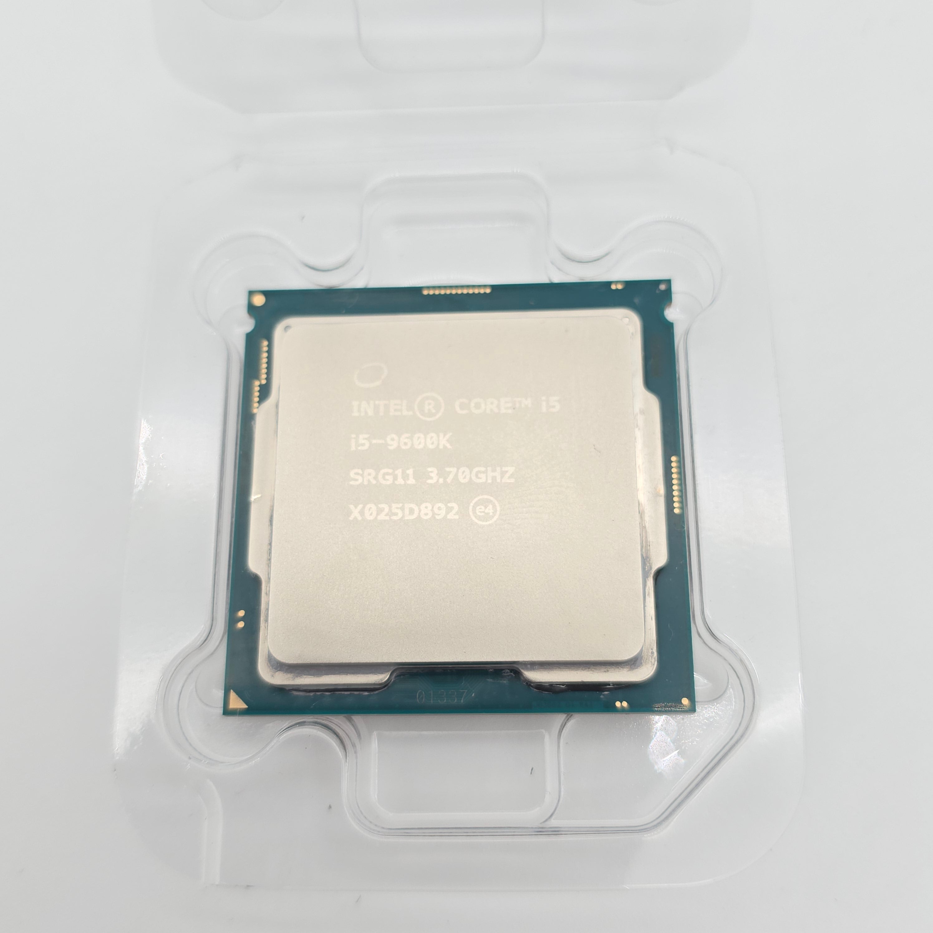 Intel Core i5-9600K, Socket LGA1151, Desktop Gaming Processor CPU