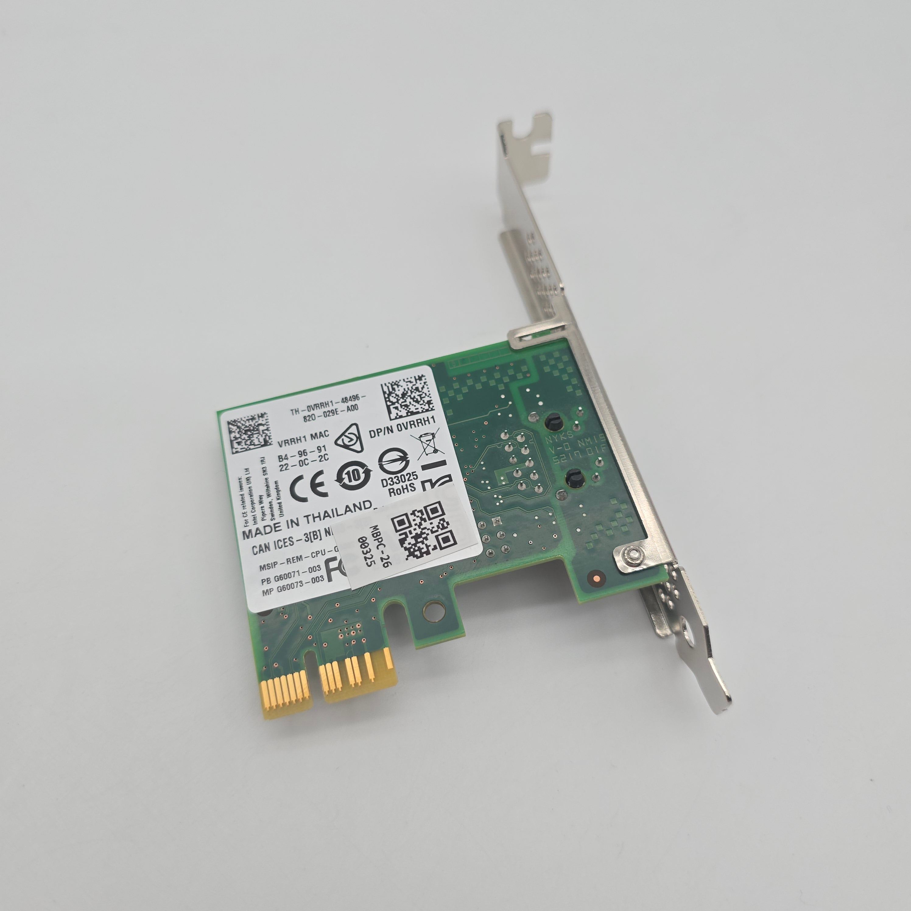 Intel I210-T1 1GB PCIe Network Card, Single Port Gigabit Ethernet Desktop Adapter
