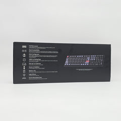 Keychron K10 Pro Mechanical Gaming Keyboard w/ Red Linear Switches, Full Size Keyboard