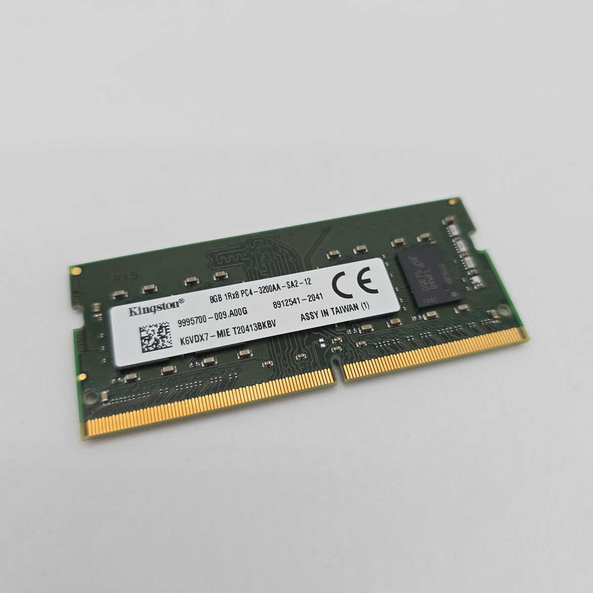 Kingston 8GB DDR4, 3200MHz, SODIMM Laptop Memory RAM (1x8GB)