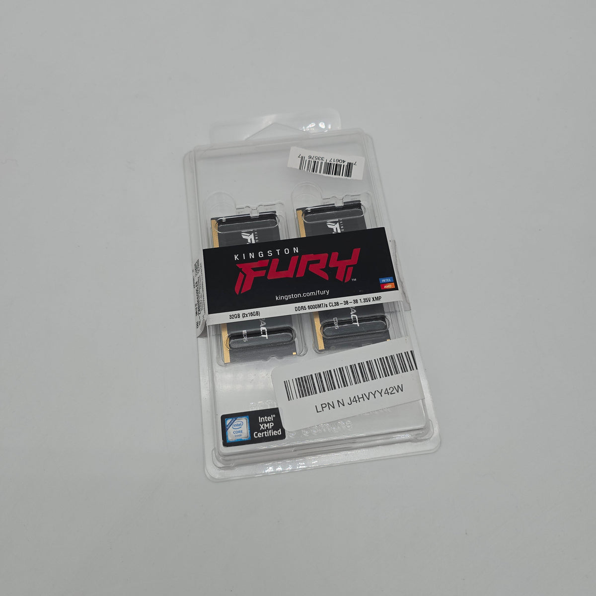 Kingston Fury 32GB DDR5, 6000MHz, CL38-38-38, SODIMM Laptop Gaming Memory RAM (2x16GB)