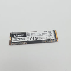 Kingston KC2000 500GB, M.2 NVMe SSD Storage