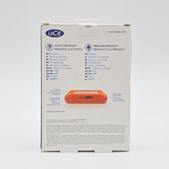 Seagate Lacie Rugged Mini 2TB External Hard Drive HDD Storage