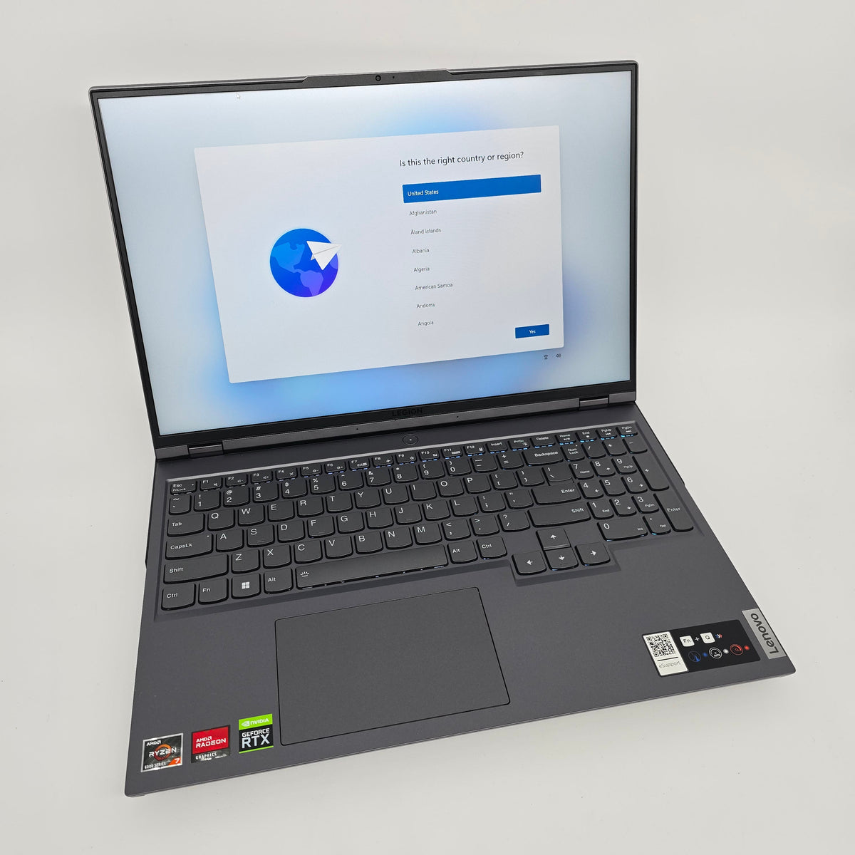 Lenovo Legion 5 Pro, RTX 3050Ti, Ryzen 7 6800H, 2.5TB, 16GB RAM, QHD+ 165Hz, Gaming Laptop