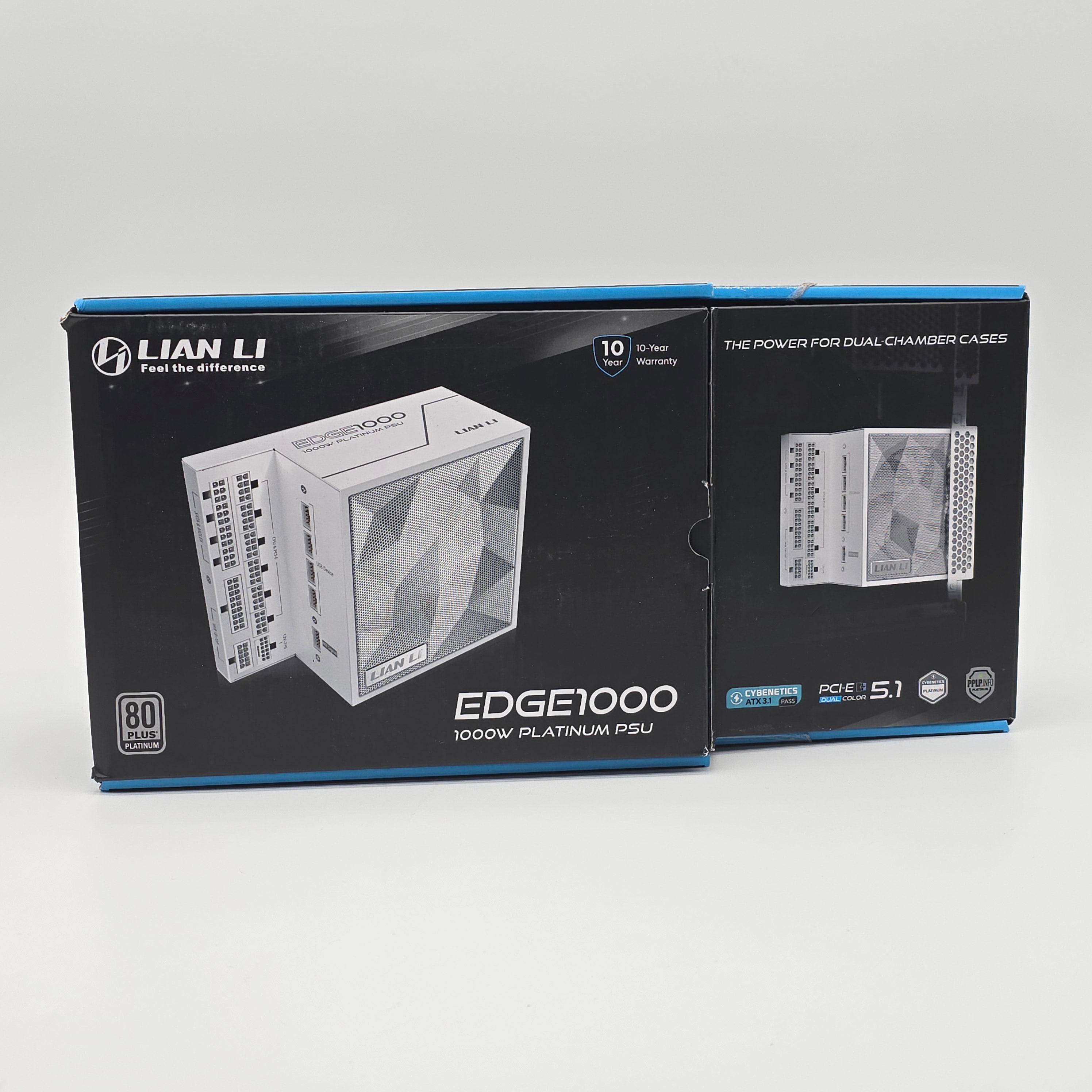 Lian Li Edge 1000W Platinum White Gaming Power Supply Unit PSU
