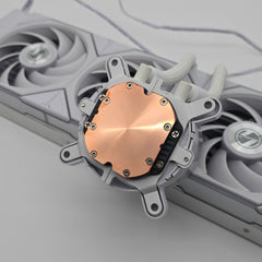 Lian Li Hydroshift II-C 360 White AIO Liquid Cooler with LCD Screen + 3 Lian Li TL Wireless Fans