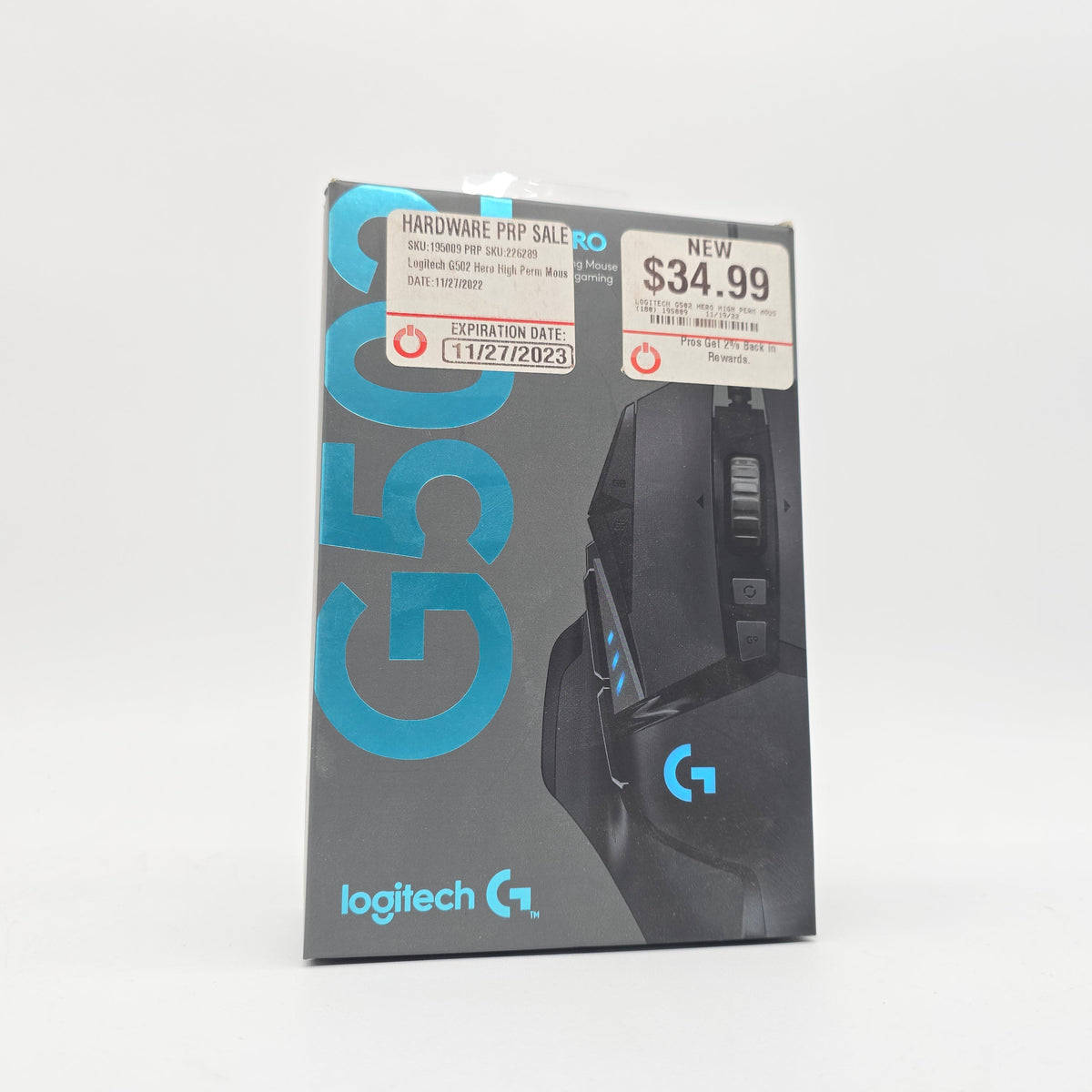 Logitech G502 Hero Wired Gaming Mouse for PC