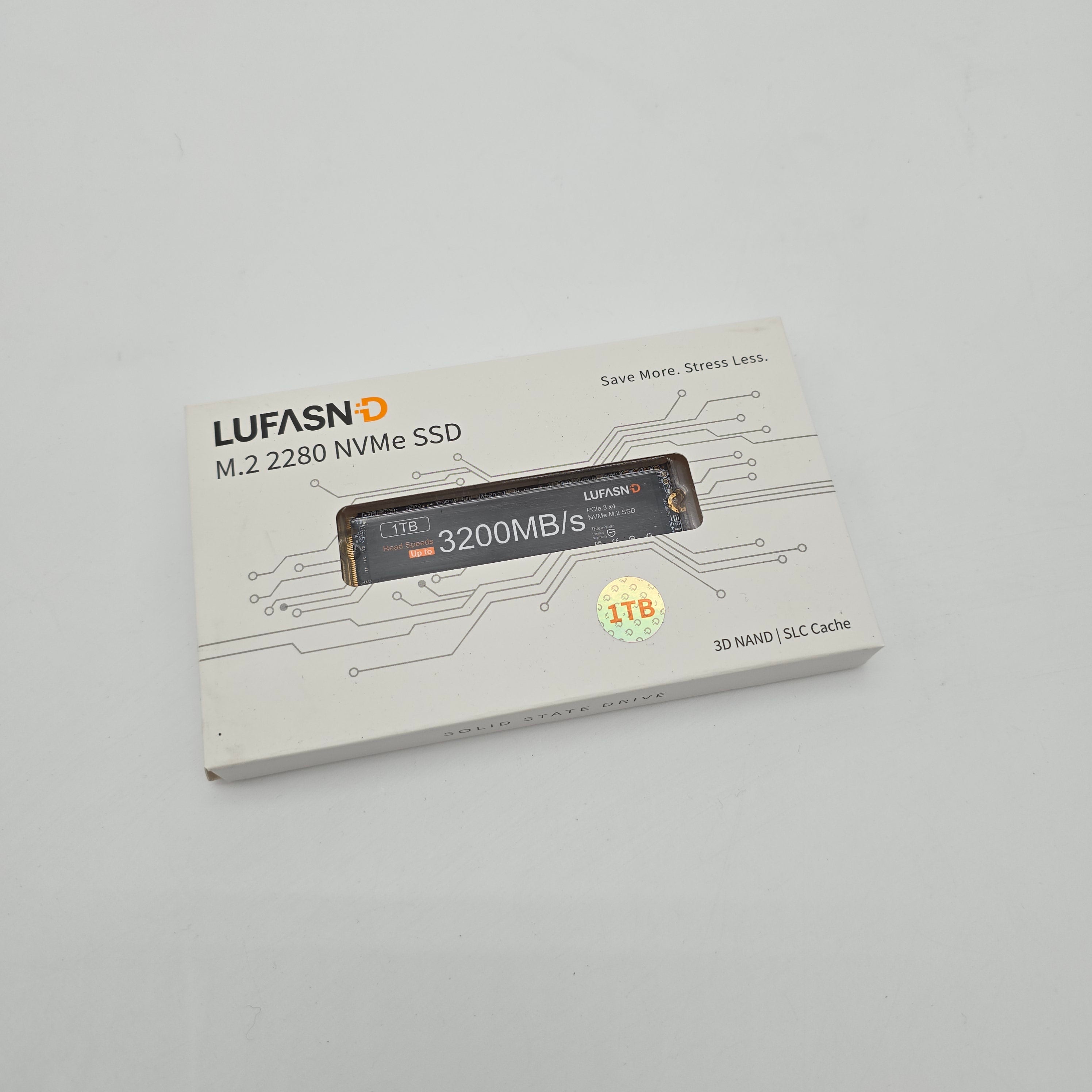 Lufasnd 1TB M.2 NVMe SSD Storage, Gen 3 PCIe NVMe