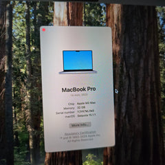 Macbook Pro 14" M2 Max, 32GB RAM, 1TB, Space Gray, Touch ID, Brand New