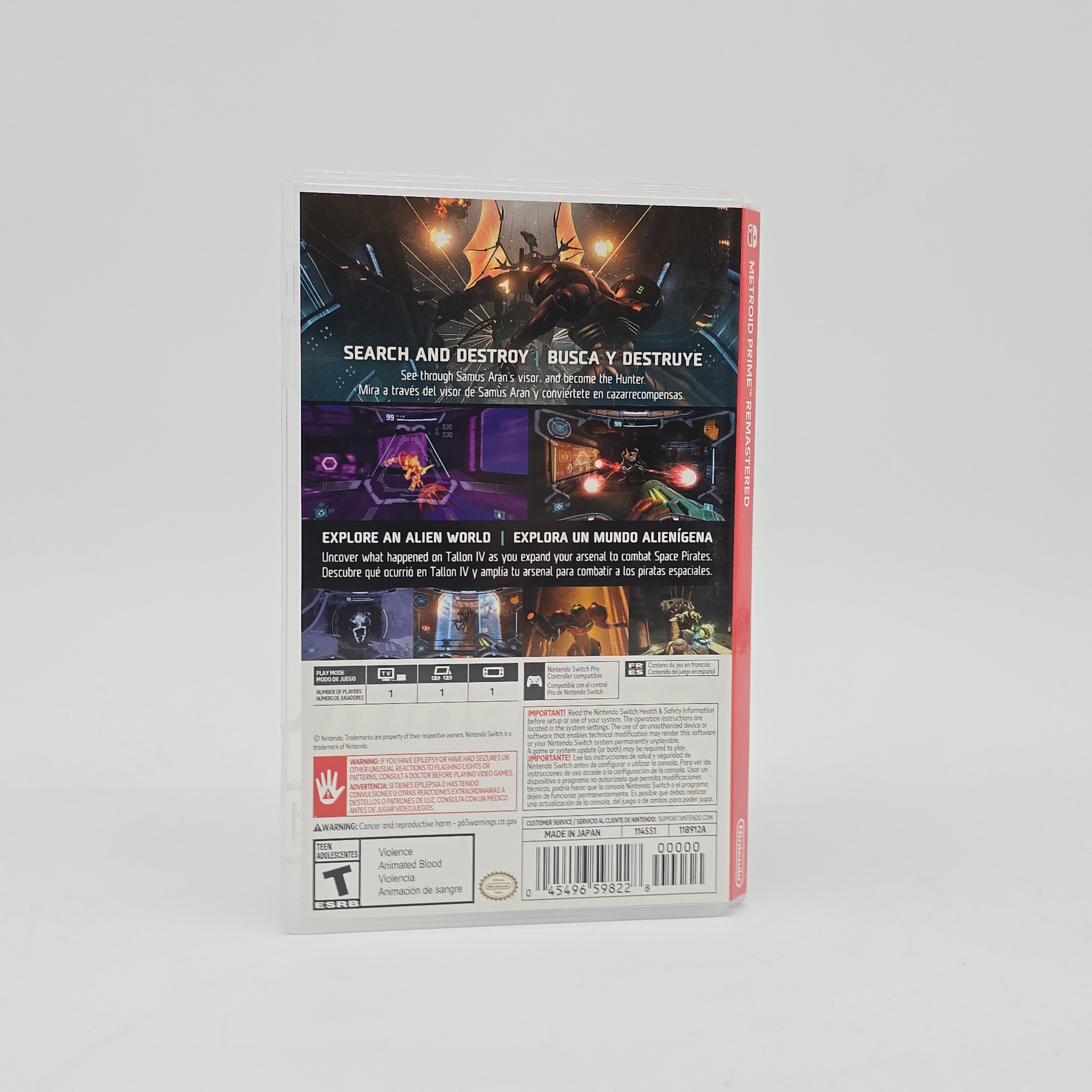 Metroid Prime Remastered for Nintendo Switch