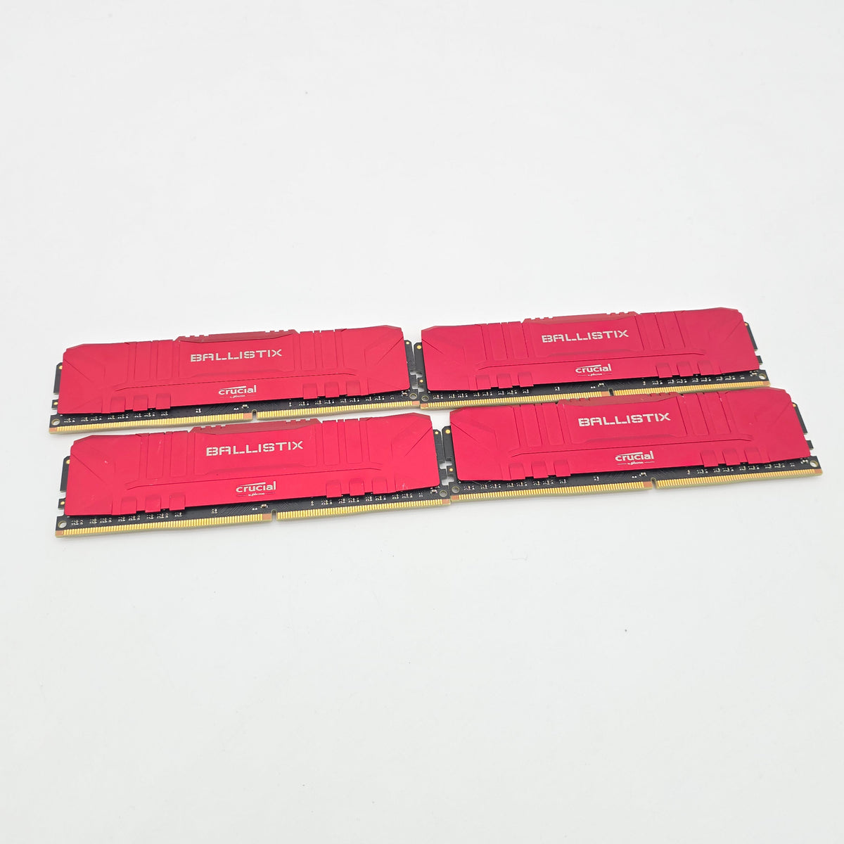 Micron Crucial Ballistix 32GB DDR4, 3000MHz, CL15-16-16-35, Desktop Gaming Memory RAM (4x8GB)