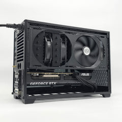 RTX 5080, Ryzen 7 9800X3D Delidded, 32GB DDR5, 2TB NVMe, Custom Mini-ITX Gaming PC NCASE M2