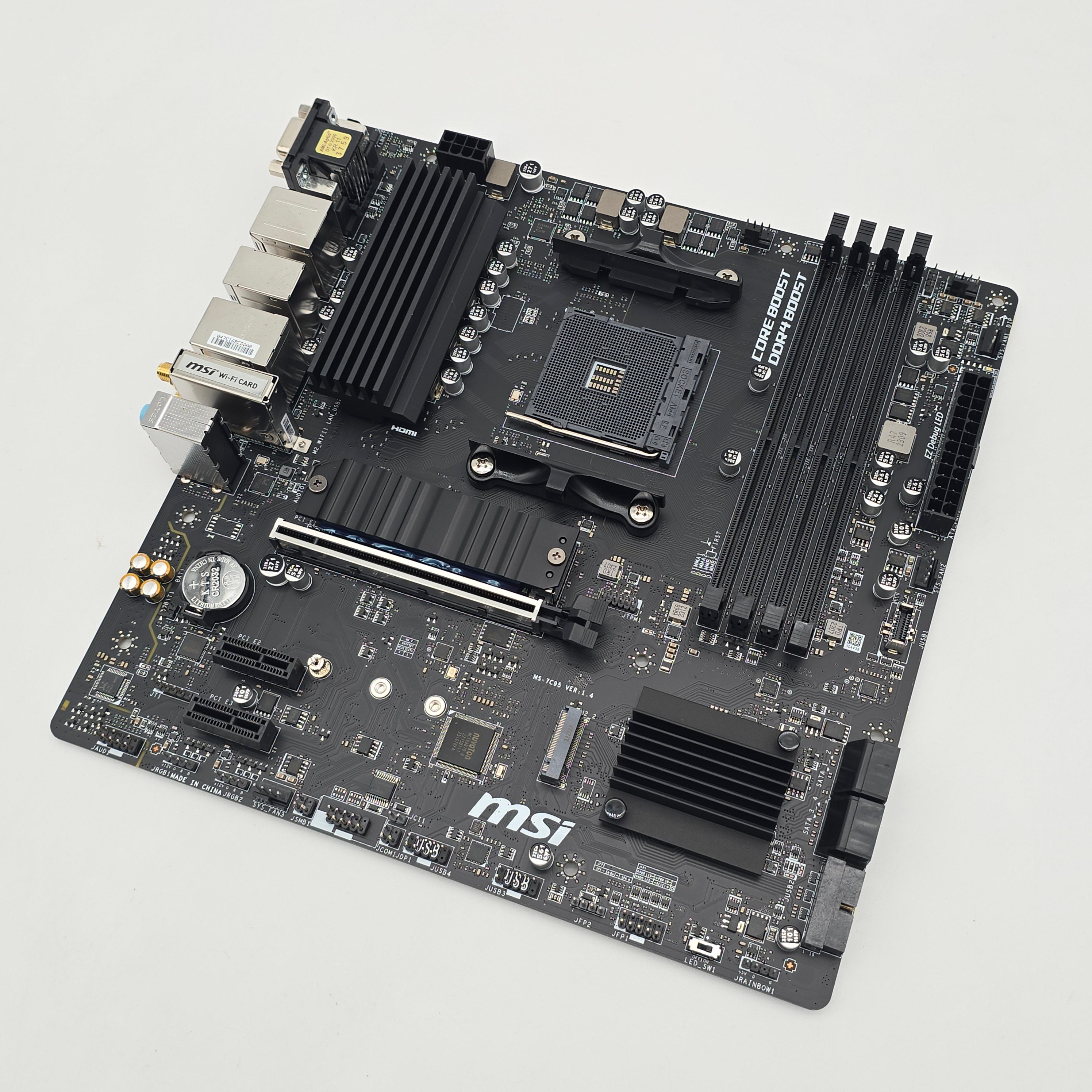 MSI B550M Pro-VDH WiFi, Socket AM4, Micro-ATX Gaming Motherboard