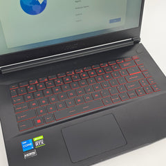 MSI GF63 Thin, 2TB NVMe, RTX 3050, Intel i5-11400H, 16GB RAM, 15.6" 144Hz Gaming Laptop