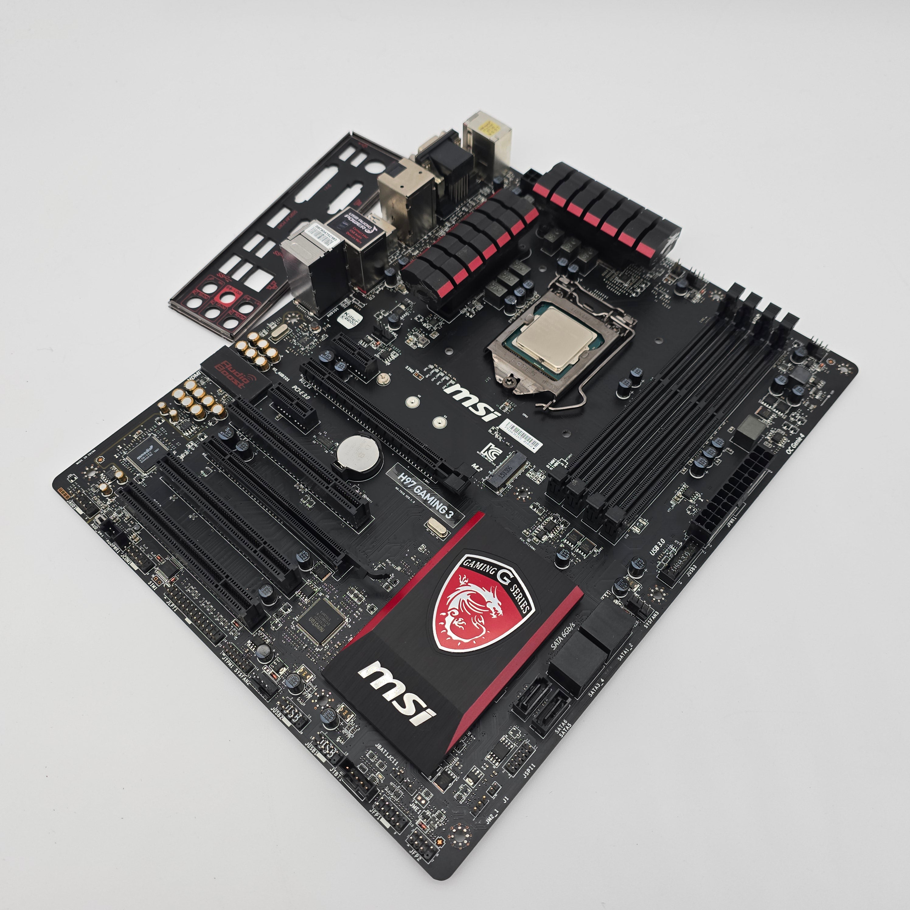 MSI H97 Gaming 3 Motherboard + Intel i5-4690K CPU, Socket LGA 1150 Processor Combo