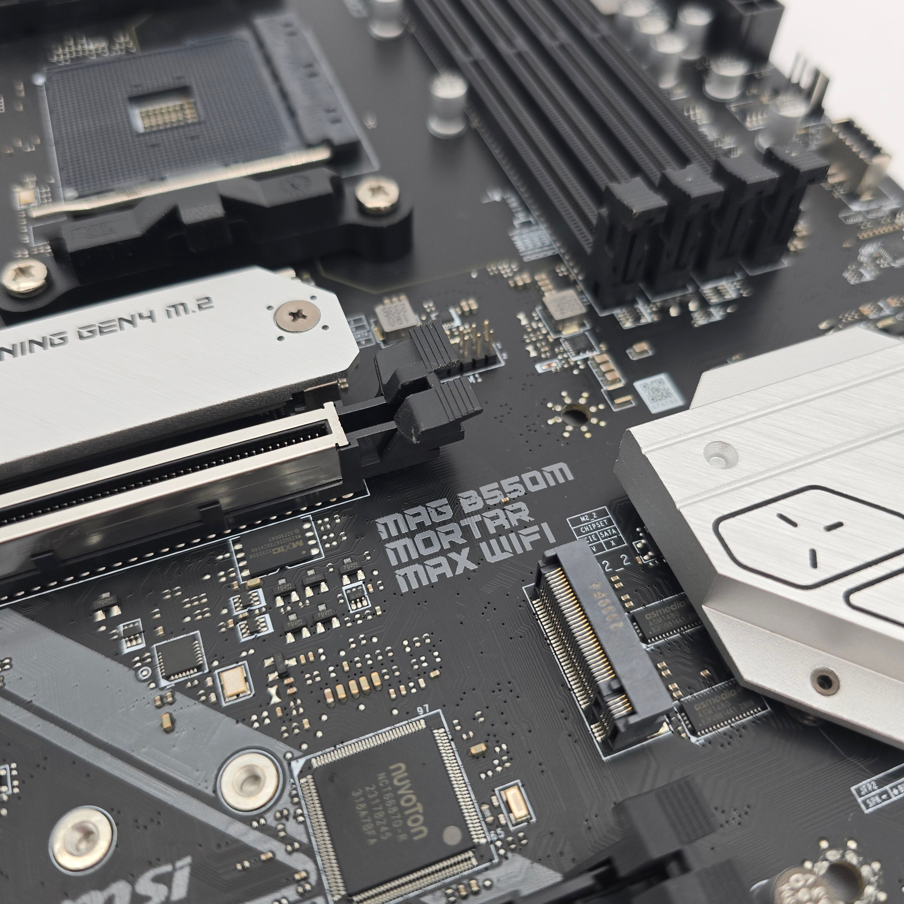 MSI MAG B550M MORTAR MAX WIFI DDR4, Socket AM4 AMD Gaming Motherboard Micro-ATX