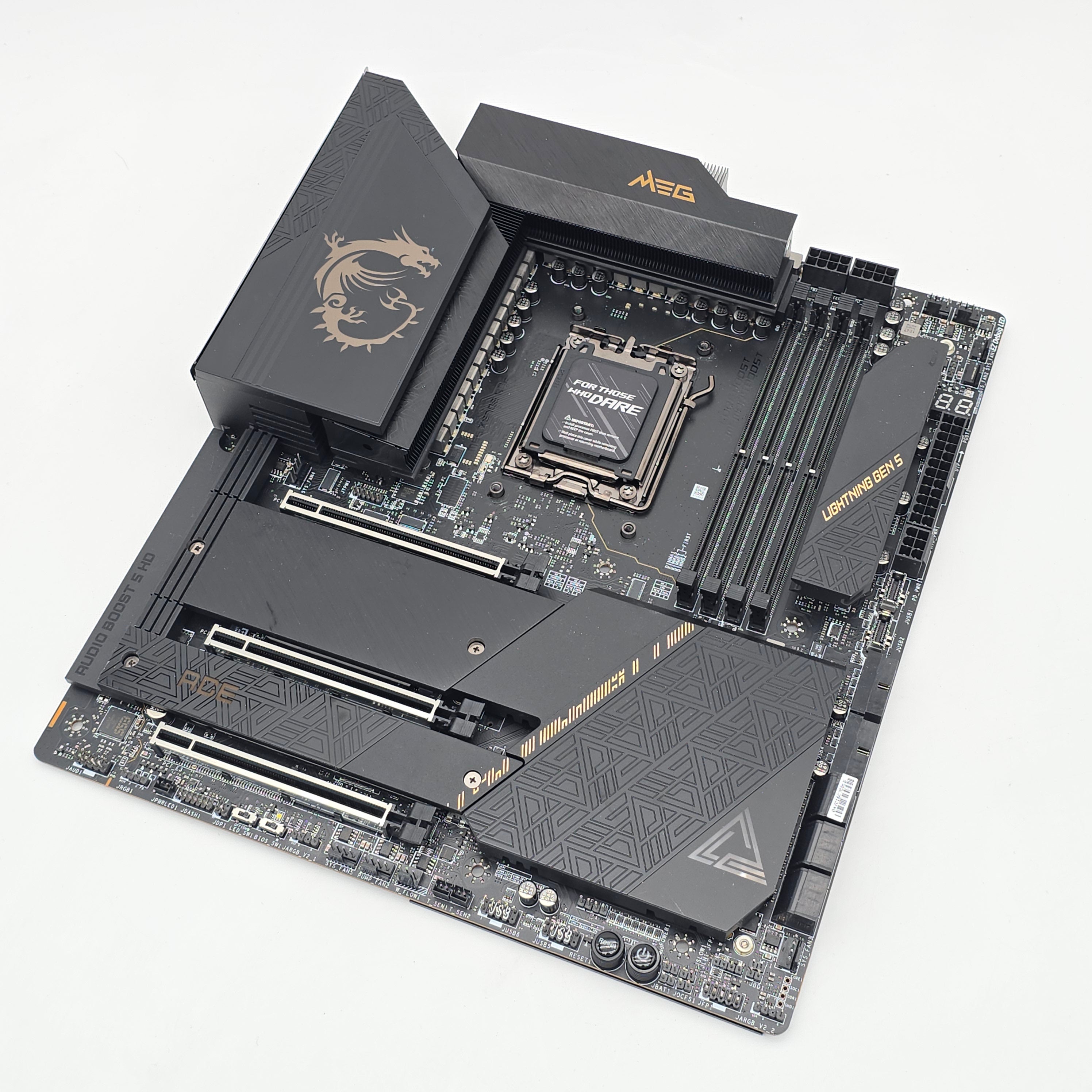 MSI MEG X670E ACE, Socket AM5, ATX Gaming Desktop Motherboard