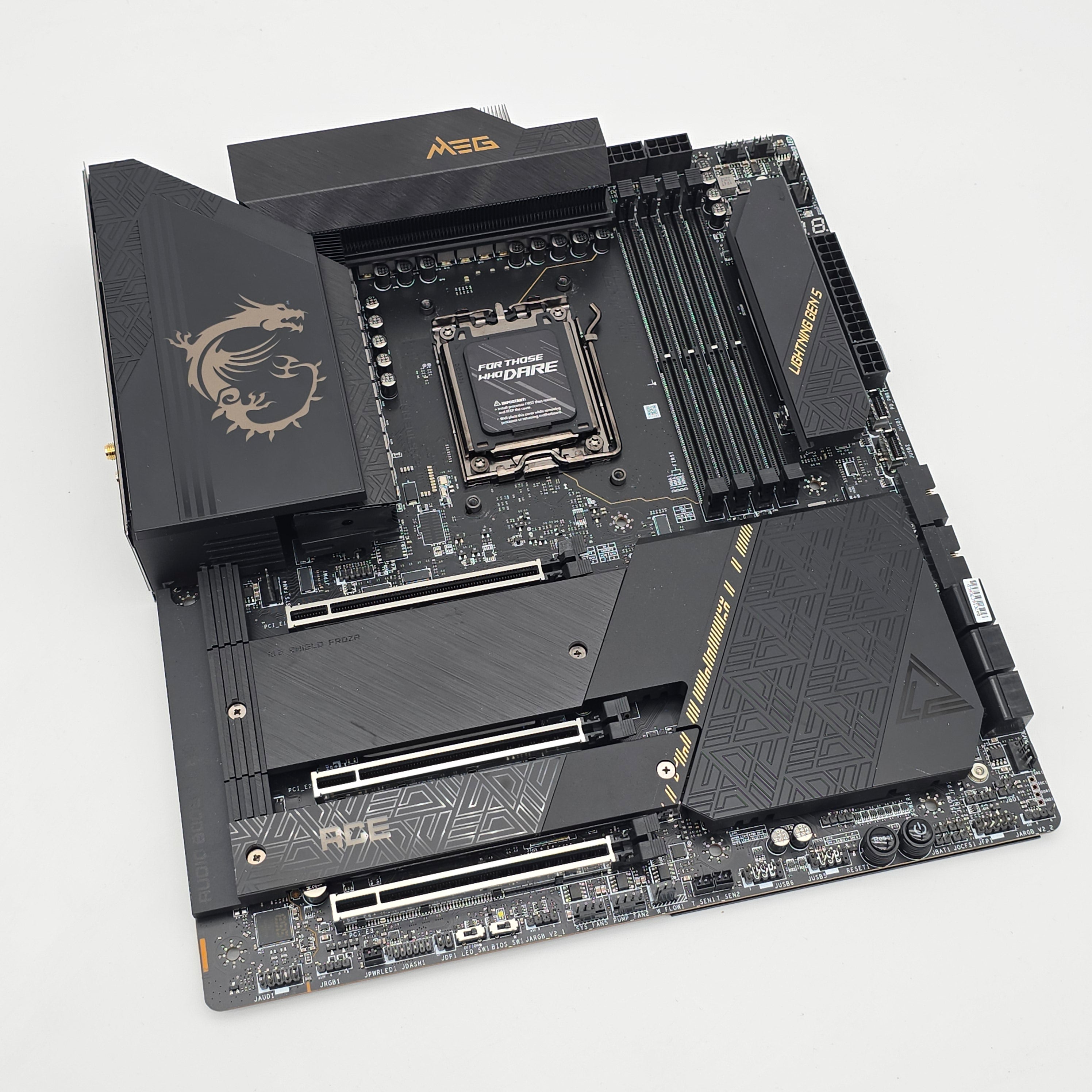 MSI MEG X670E ACE, Socket AM5, ATX Gaming Desktop Motherboard