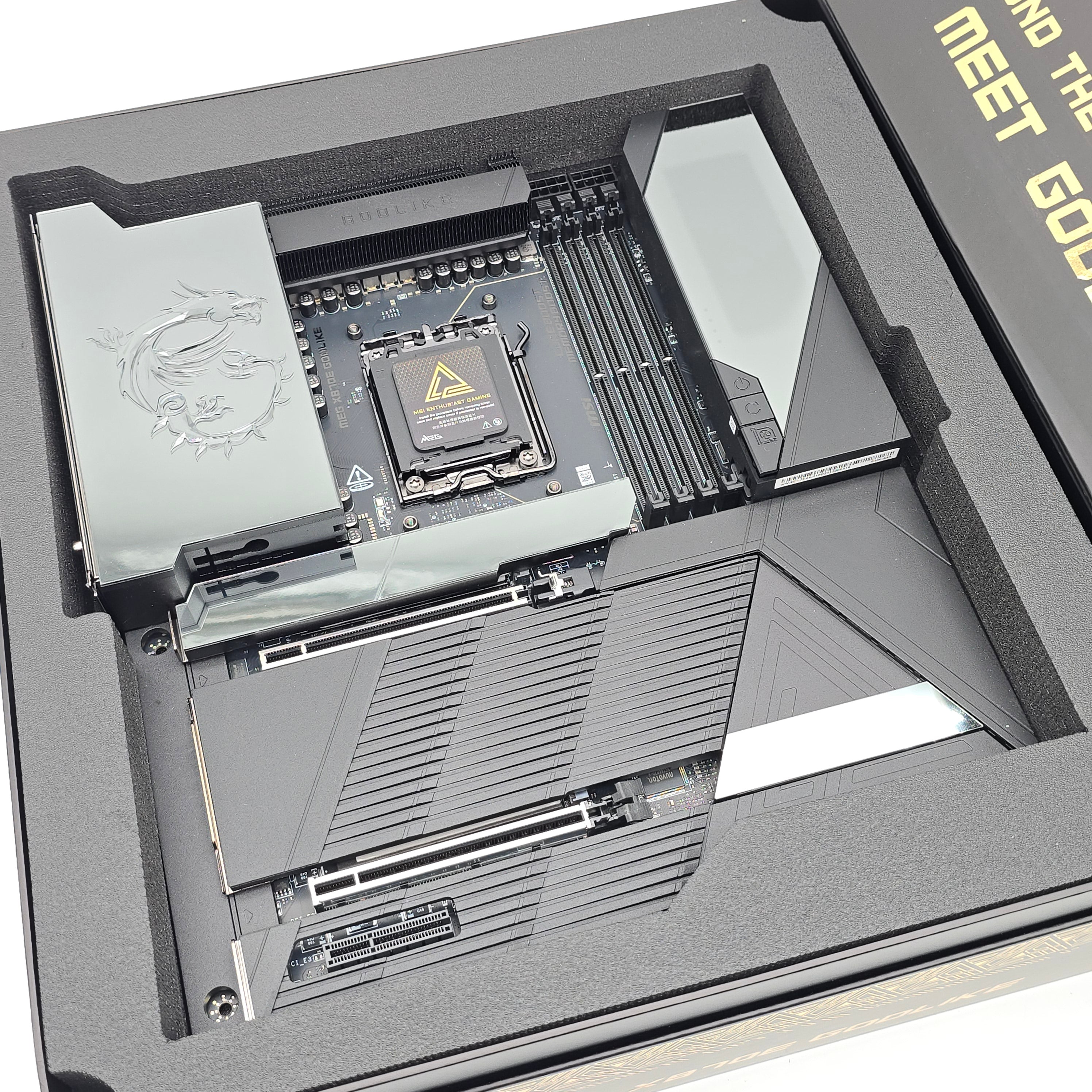 MSI MEG X870E Godlike, Socket AM5, ATX Desktop Gaming Motherboard