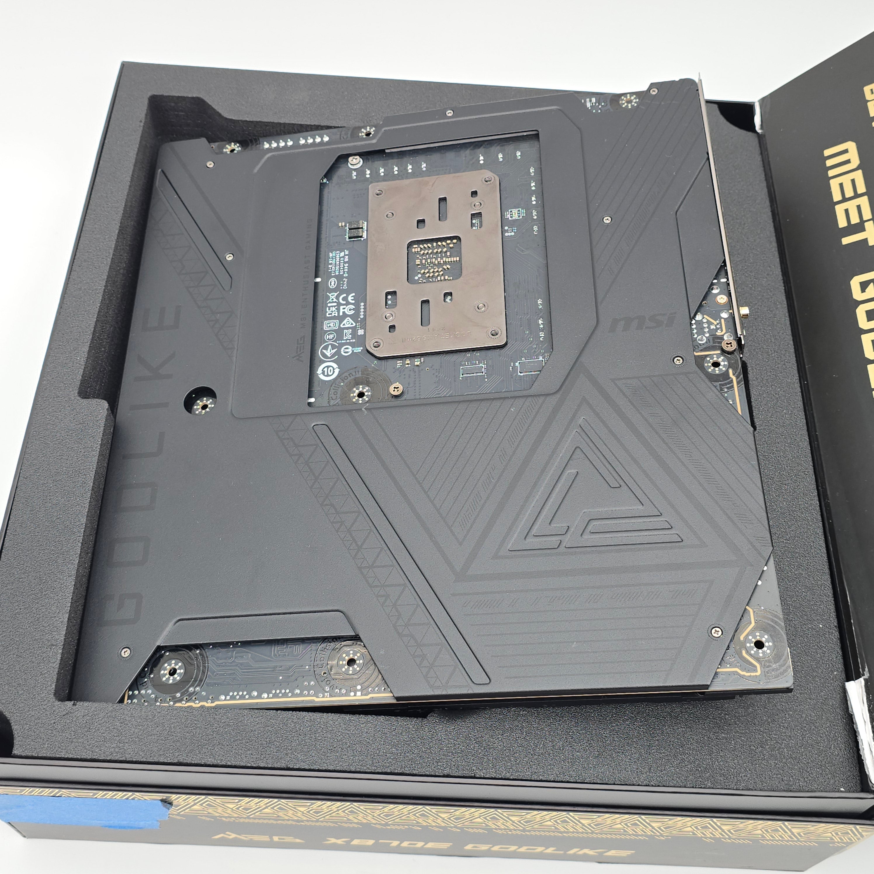 MSI MEG X870E Godlike, Socket AM5, E-ATX Desktop Gaming Motherboard