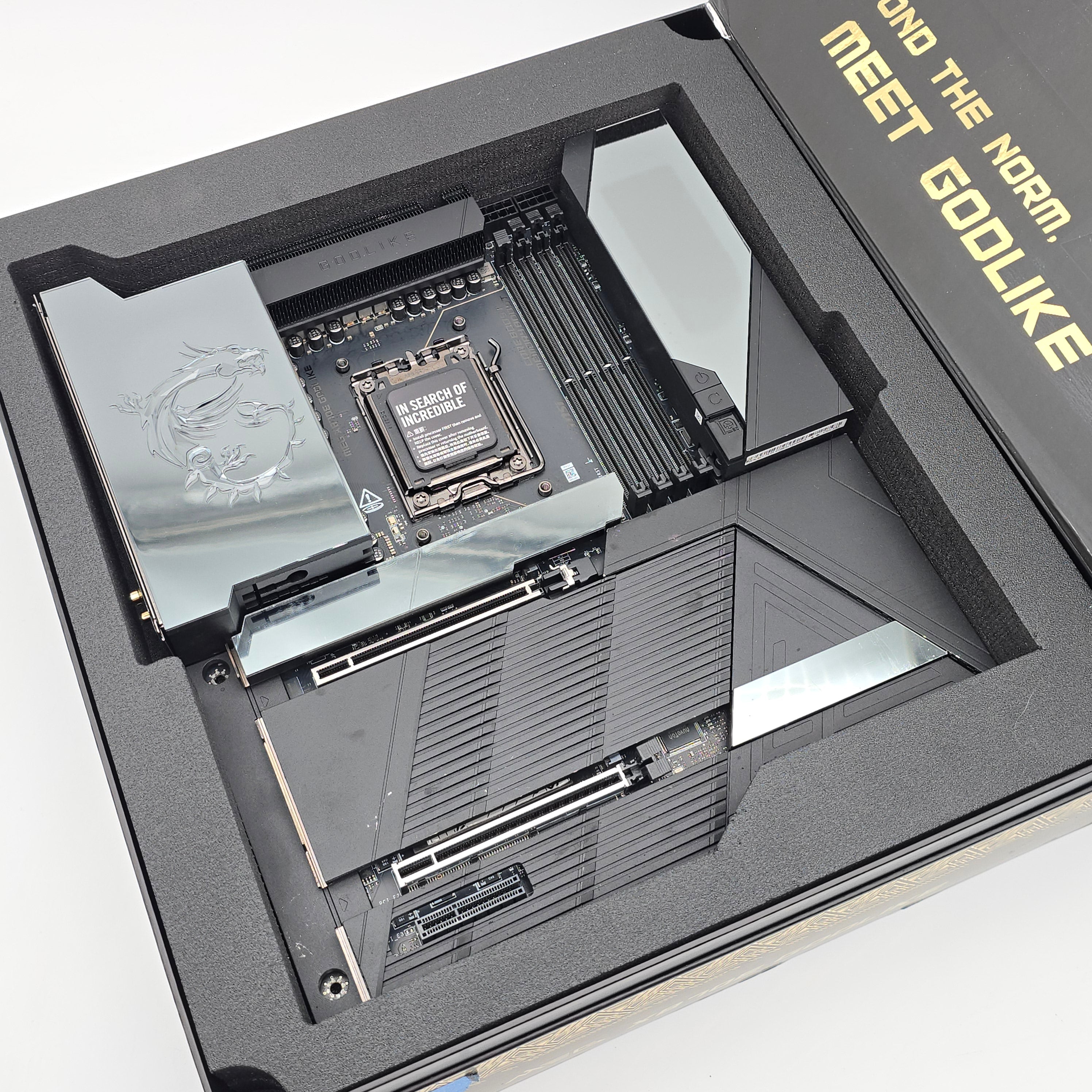 MSI MEG X870E Godlike, Socket AM5, E-ATX Desktop Gaming Motherboard