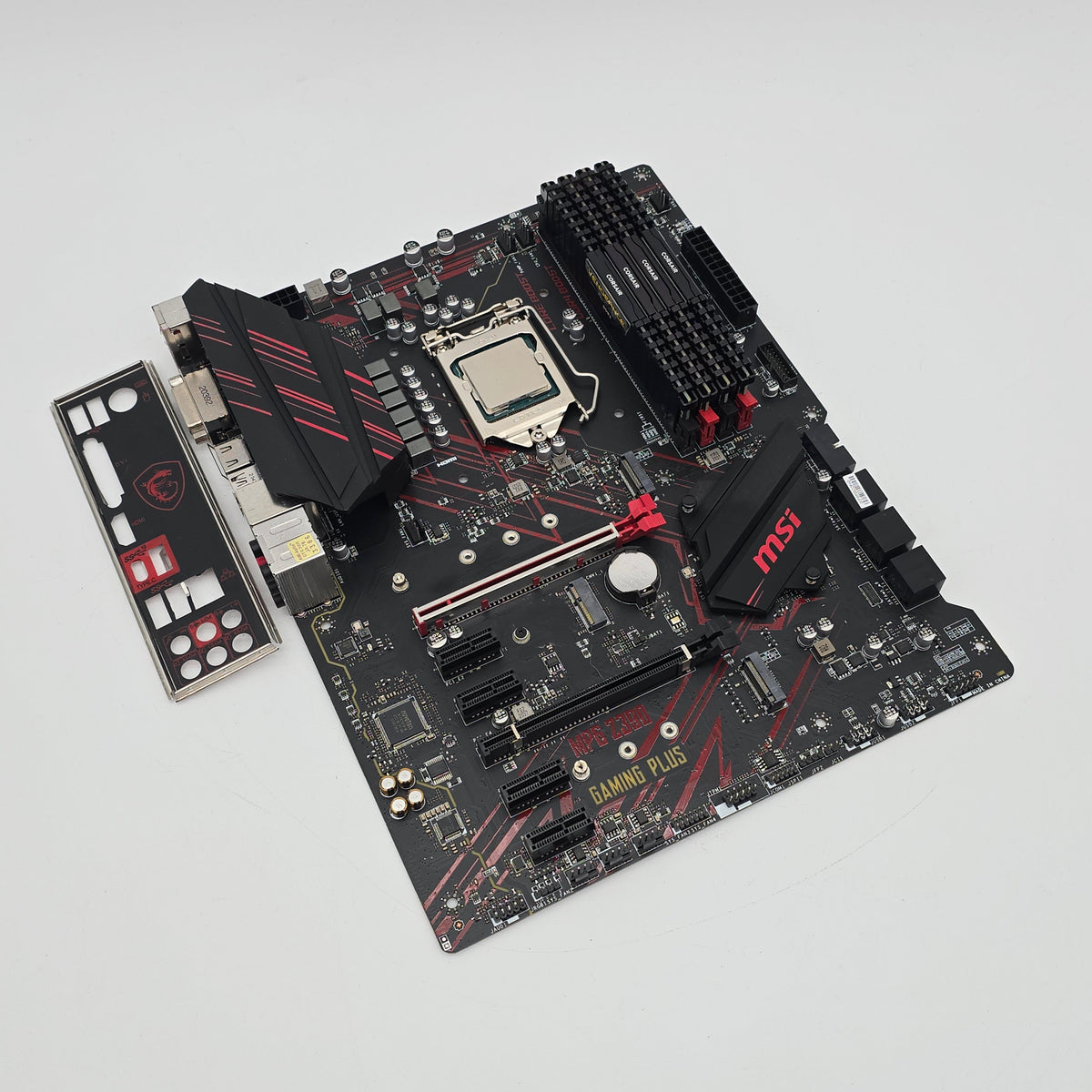 MSI MPG Z390 Gaming Plus Motherboard, Intel i7-9700K, 32GB DDR4 Corsair Vengeance Combo