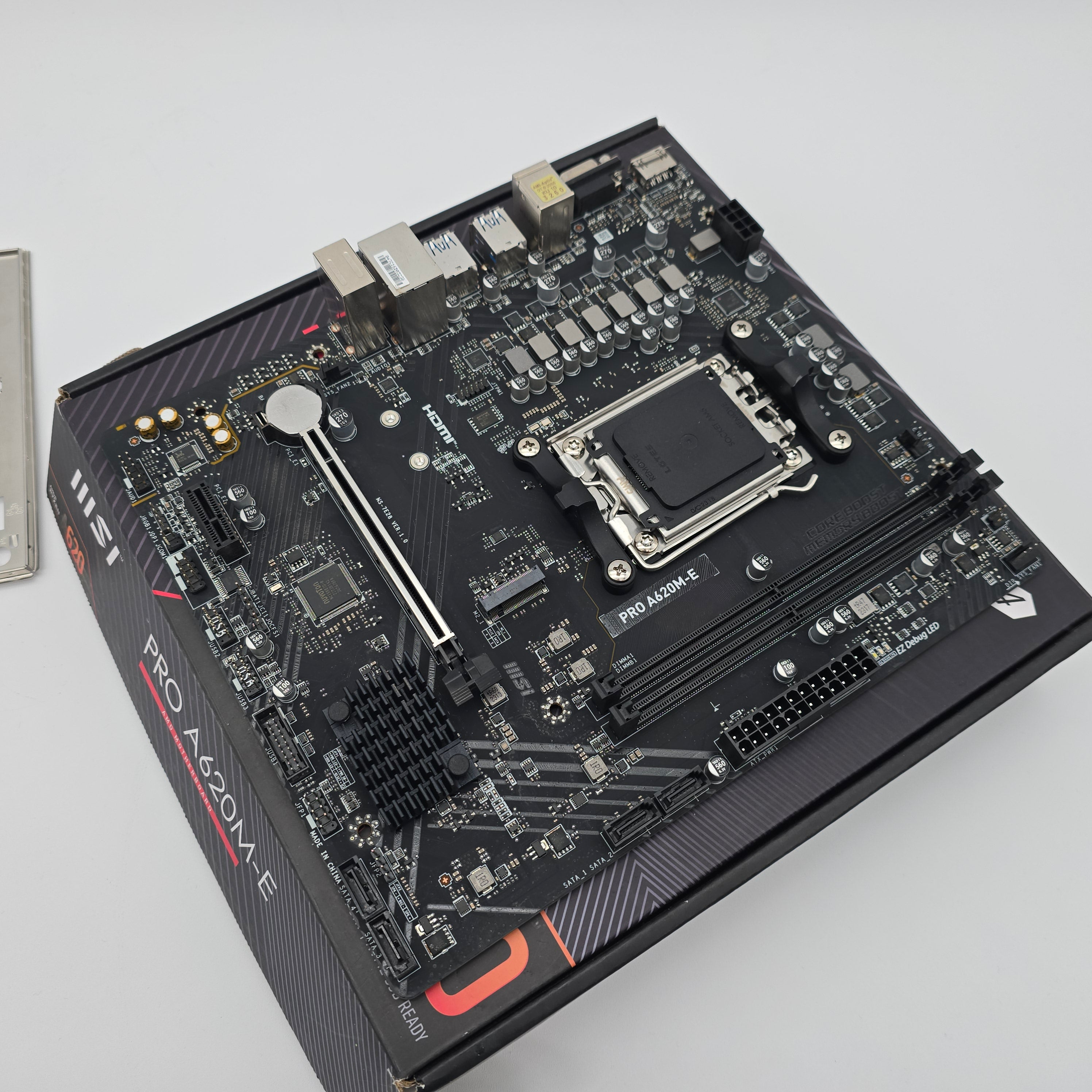 MSI Pro A620M-E AMD Ryzen Socket AM5 Gaming Motherboard