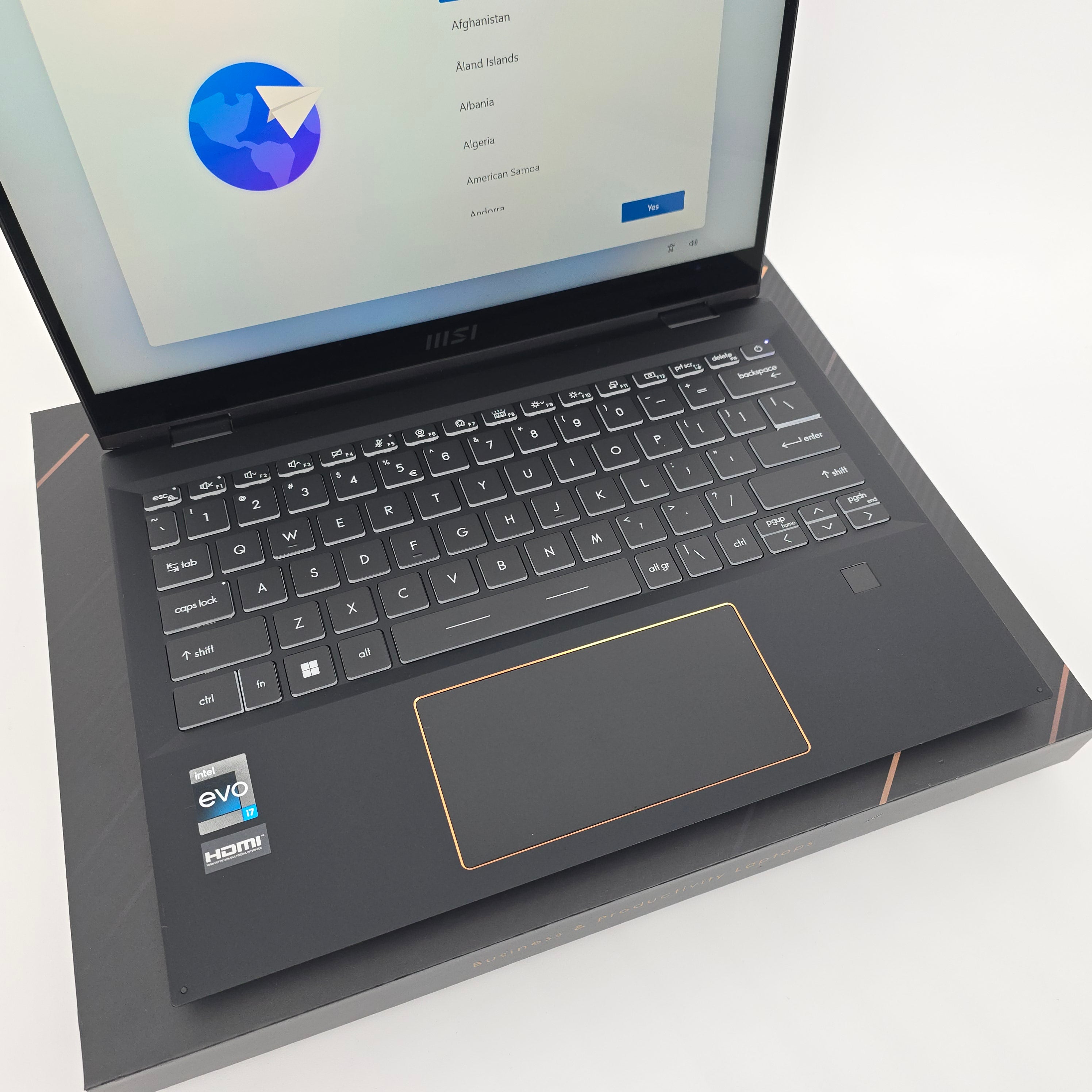 MSI Summit E13 Flip Evo, Intel i7-1280P, 1TB NVMe, 16GB DDR5, Professional Productivity Laptop