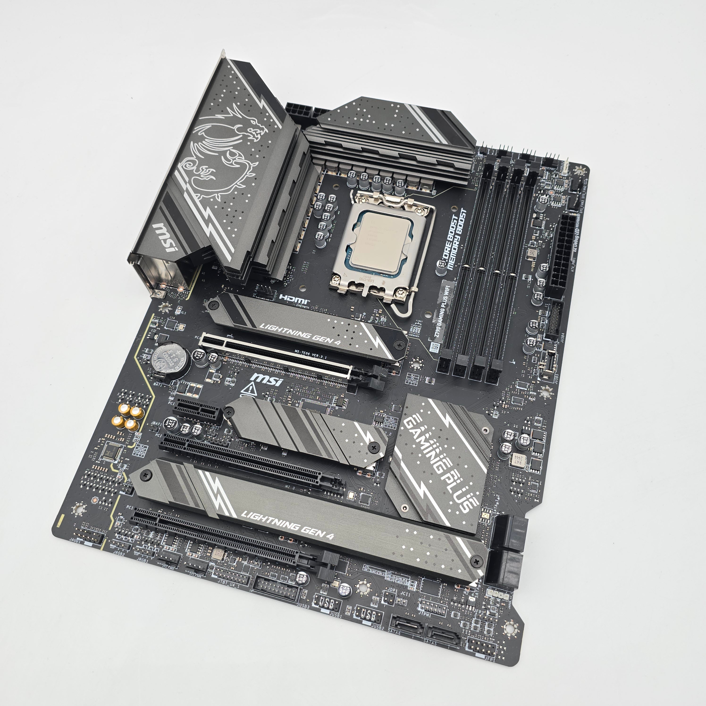 MSI Z790 Gaming Plus WiFi Desktop Gaming Motherboard, Intel Core i9-14900K Gaming Processor Combo