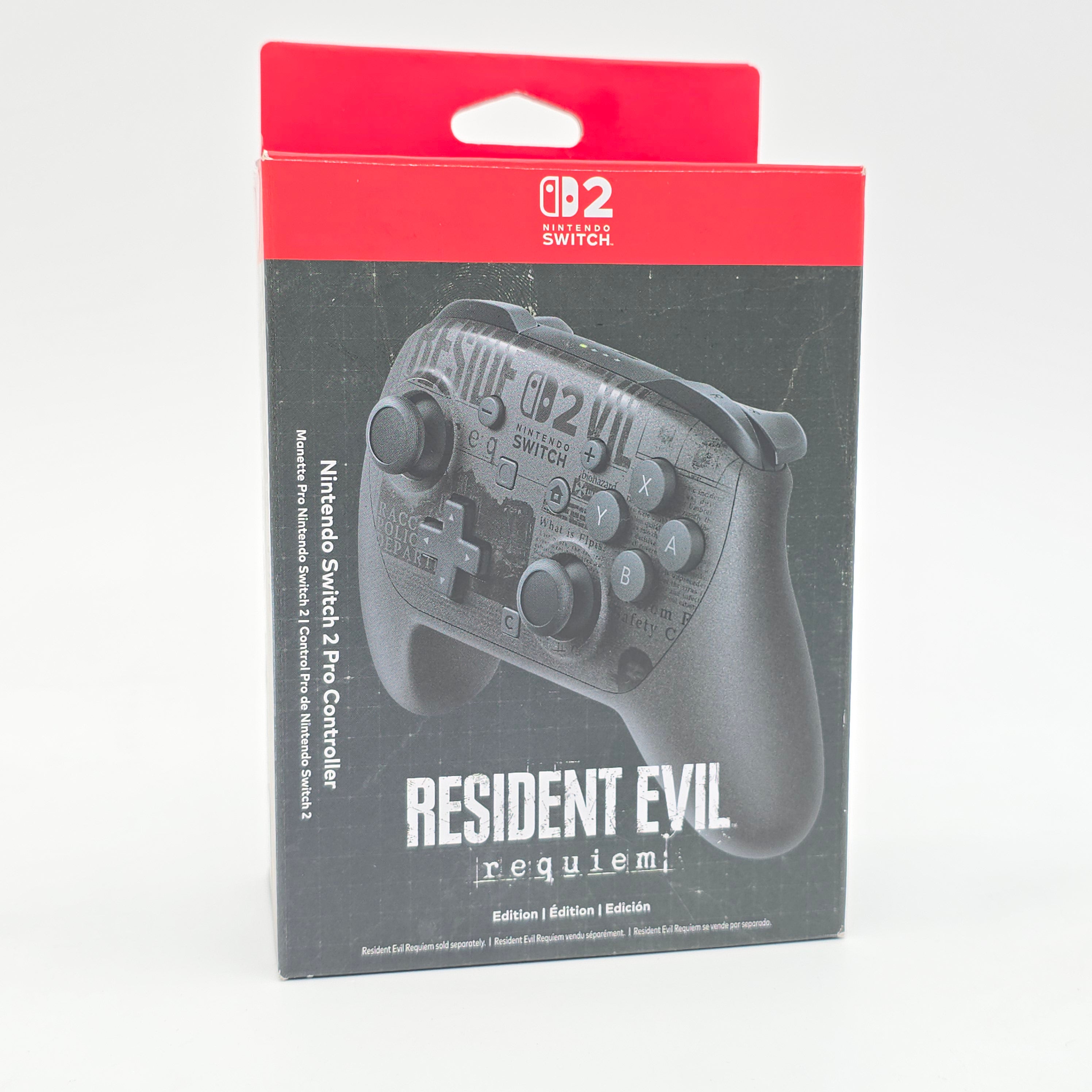 Nintendo Switch Pro Controller, Resident Evil Requiem Edition, Wireless Gaming Controller