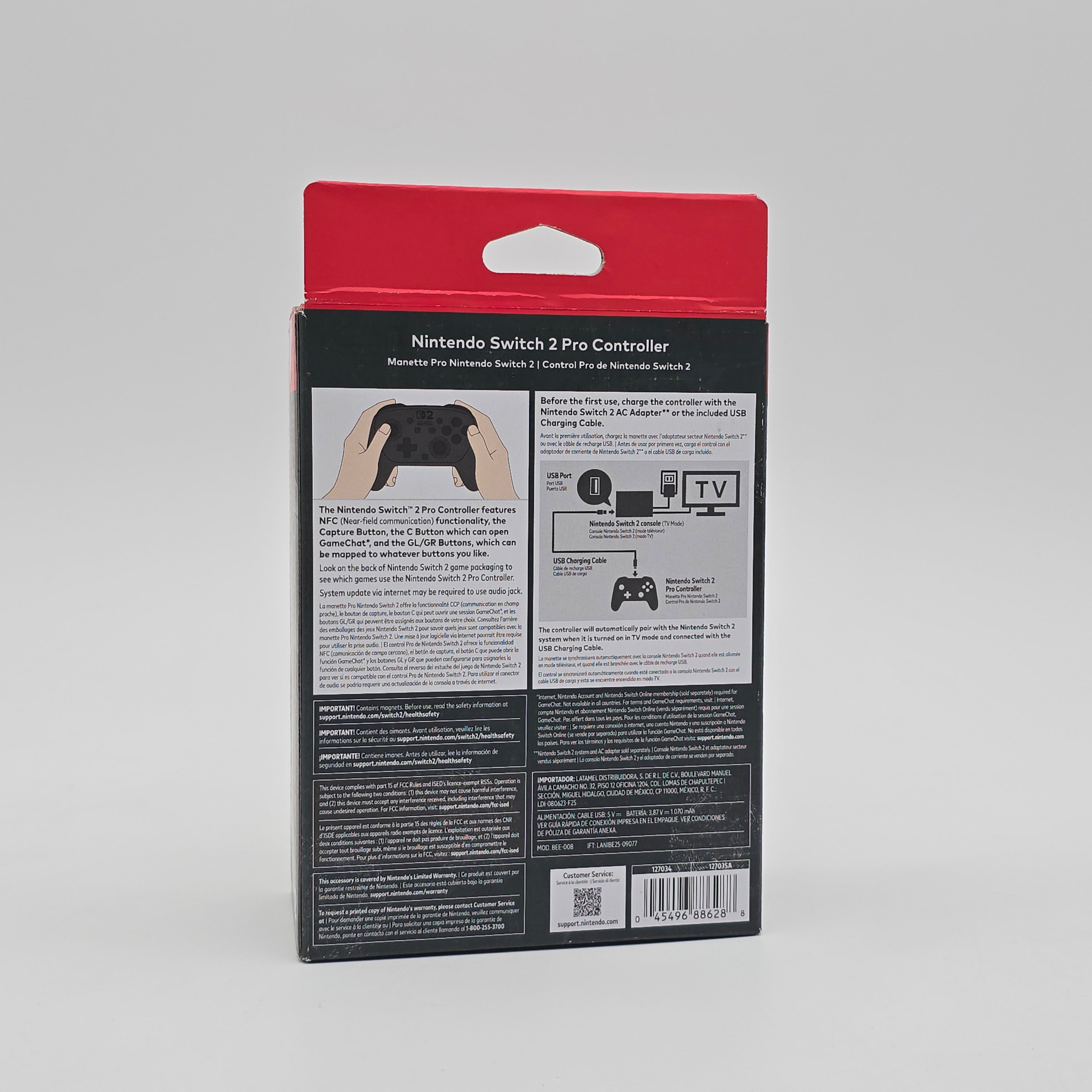 Nintendo Switch Pro Controller, Resident Evil Requiem Edition, Wireless Gaming Controller