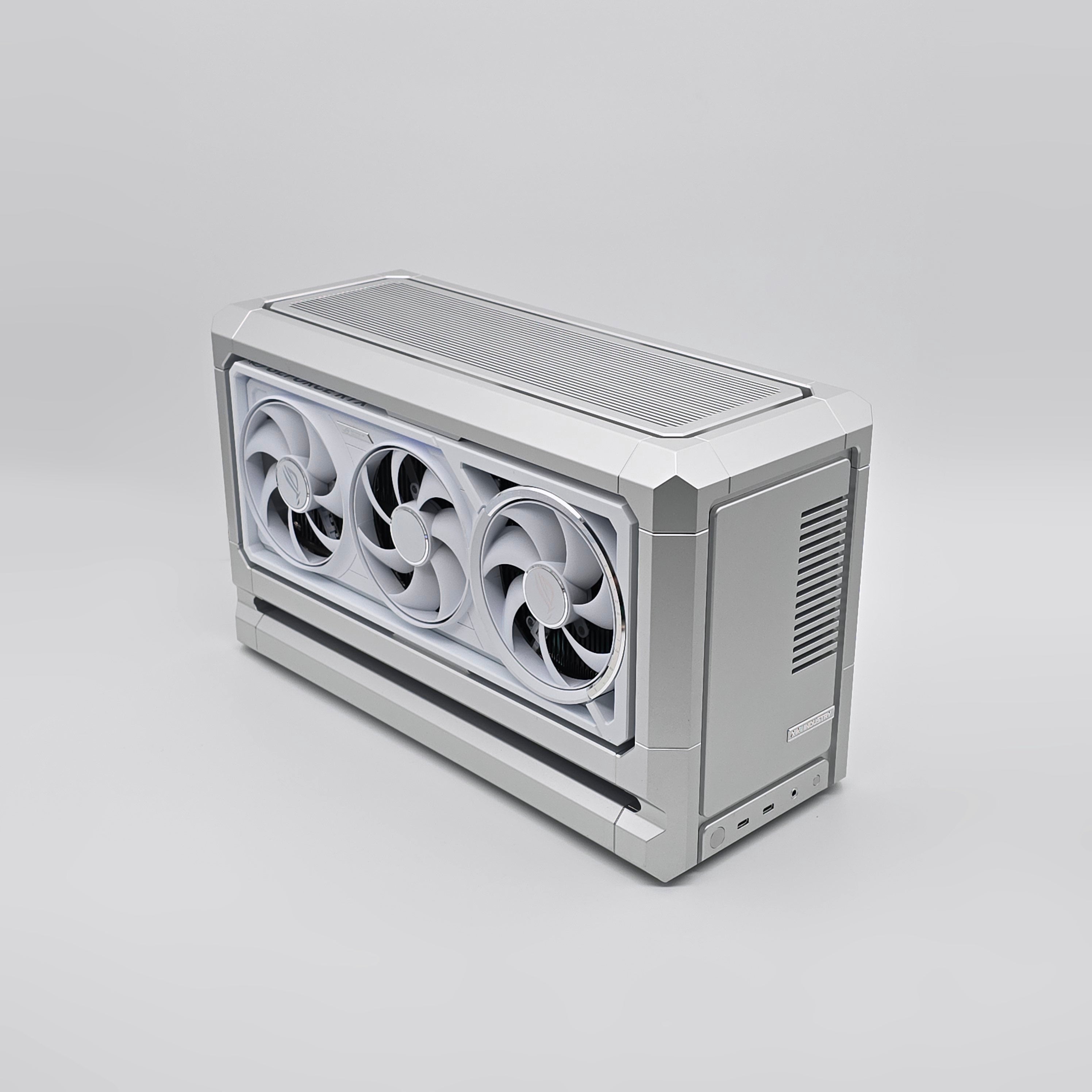 NVIDIA RTX 5090 ASTRAL White, Ryzen 9 9950X3D, 64GB DDR5, 4TB Gen 5 NVMe, XiKii Industry FF07 Silver Custom Build Gaming PC