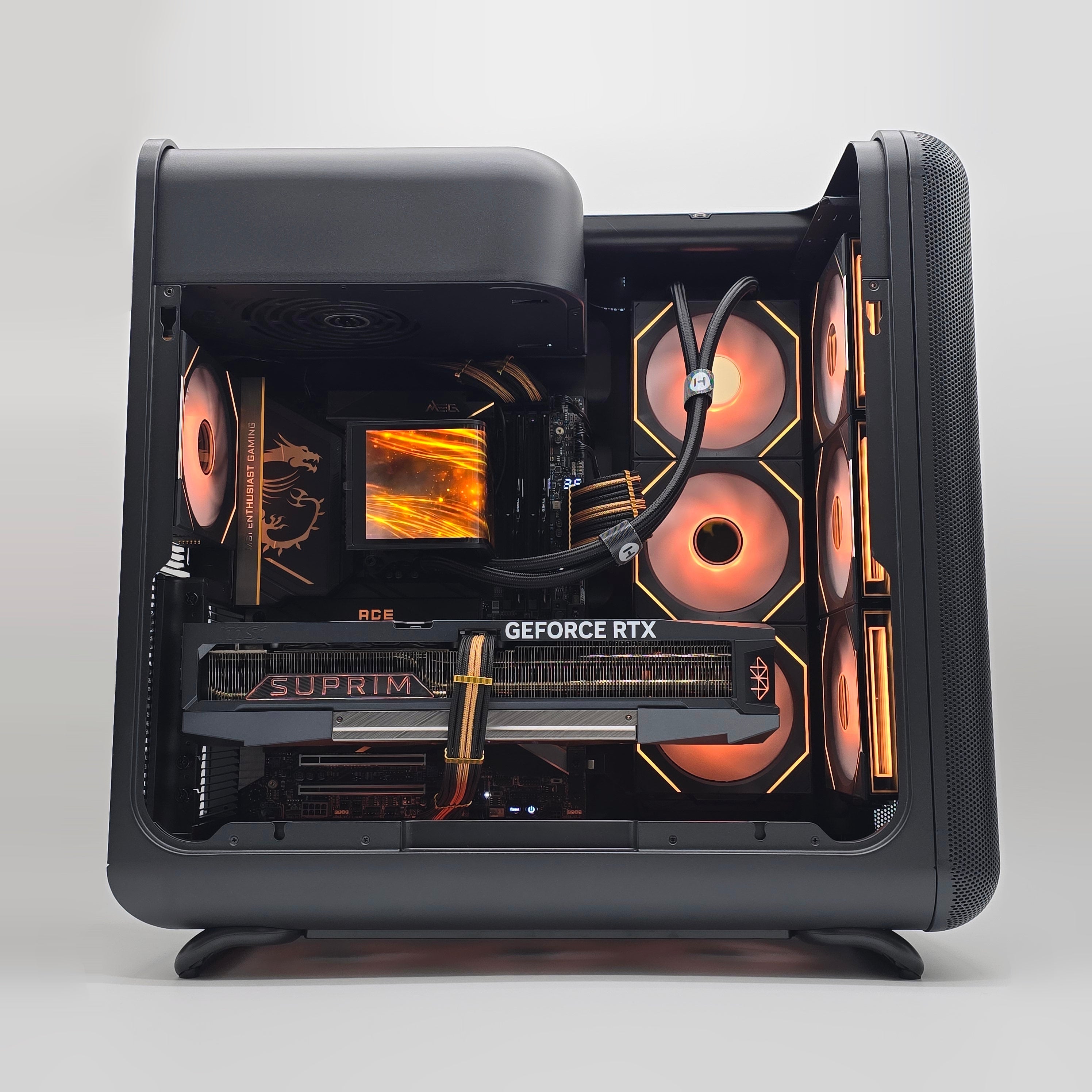 RTX 5090, Intel Ultra 9 285K, 4TB NVMe, 48GB 8000MHz RAM, Custom Liquid Cooled Hyte X50 Gaming PC