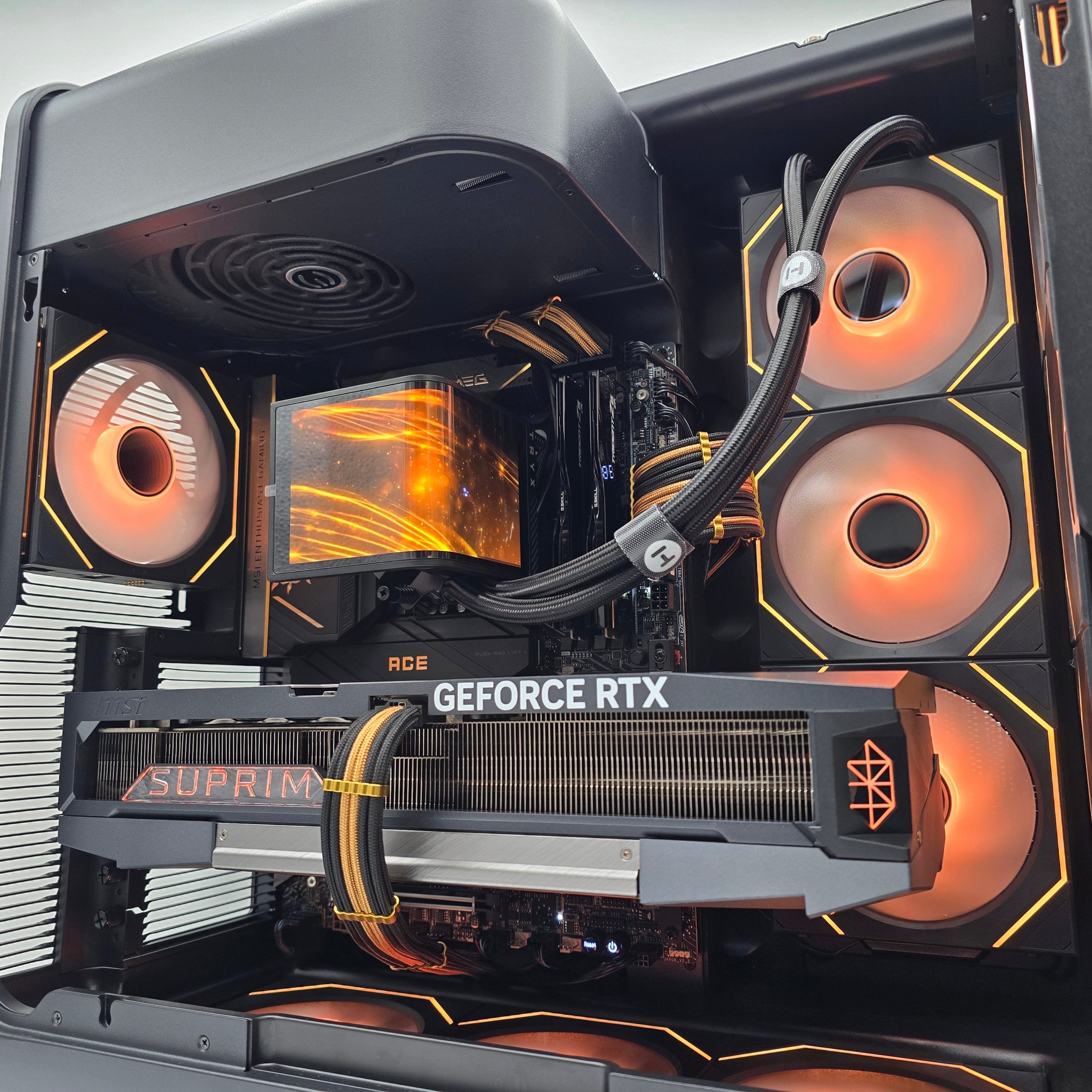 RTX 5090, Intel Ultra 9 285K, 4TB NVMe, 48GB 8000MHz RAM, Custom Liquid Cooled Hyte X50 Gaming PC